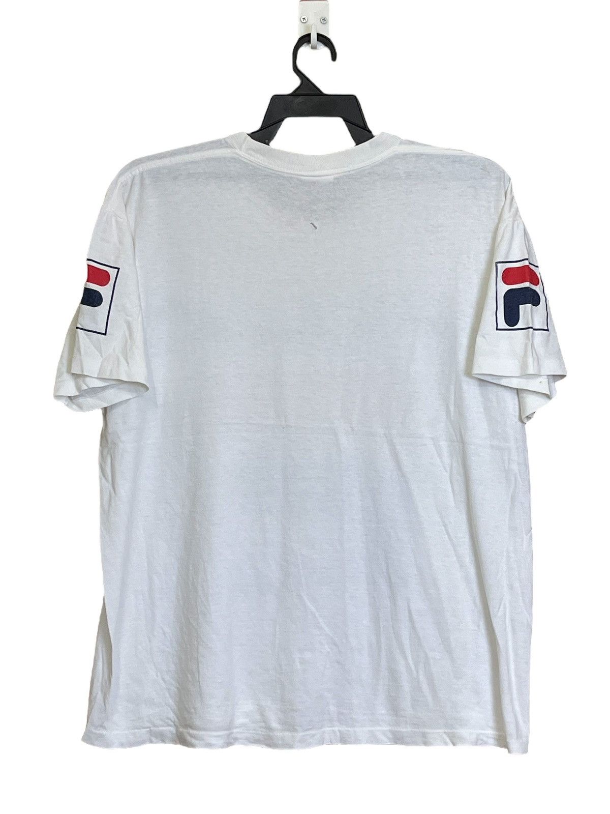 Fila ARCHIVE VINTAGE 90s FILA BIG LOGO SPELLOUT TEE SHIRT Size US L / EU 52-54 / 3 - 2 Thumbnail