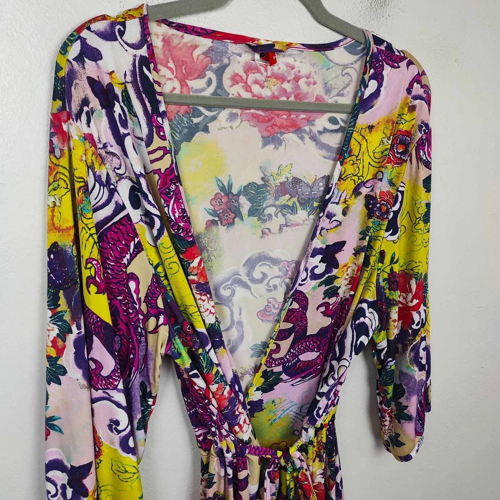 Other Josie Natorie Multicolored Kimono Robe Womens XL Purple Size XL / US 12-14 / IT 48-50 - 2 Thumbnail
