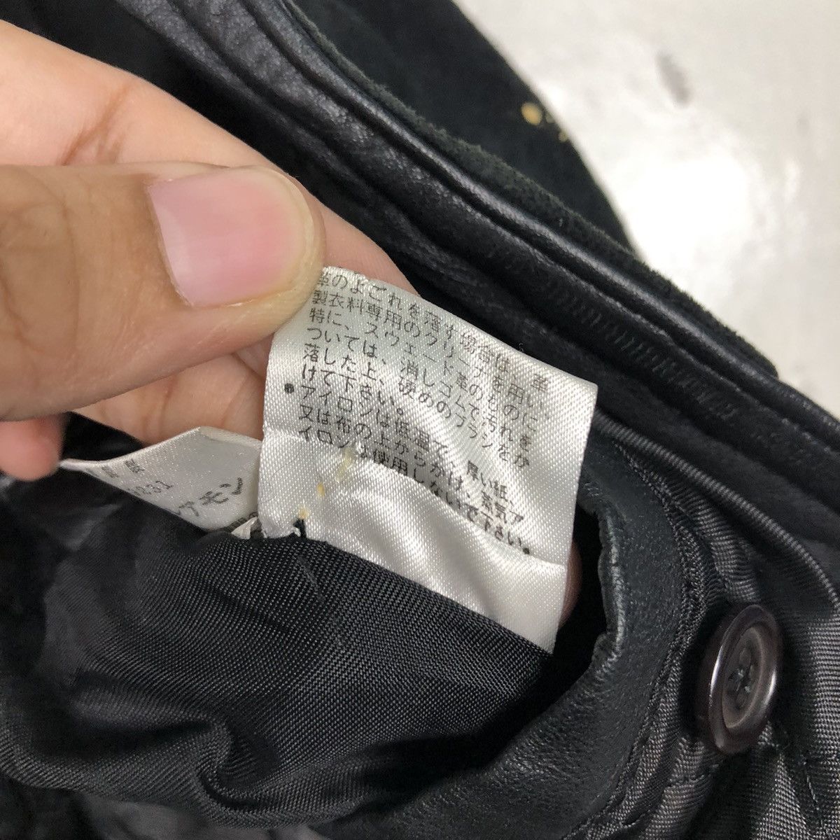 Japanese Brand 📌Vintage Leather Jacket Depuis 1984 Because Issey Miyake Size US M / EU 48-50 / 2 - 22 Thumbnail