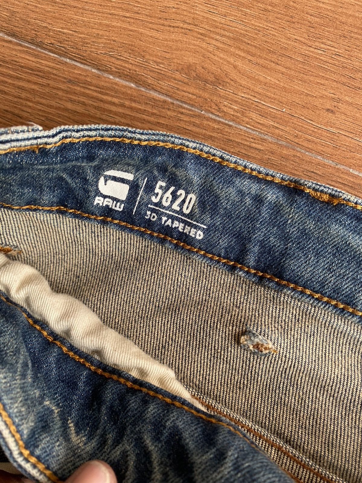 Issey Miyake Vintage issey miyake G Star Original Raw Bikers Denim pants Size US 36 / EU 52 - 7 Thumbnail