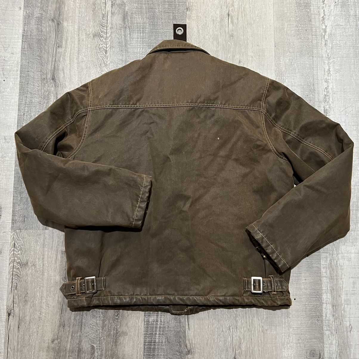 Rogue Rogue By Reilly Olmes Brown Canvas Collared Full Zip Jacket Size US L / EU 52-54 / 3 - 2 Thumbnail