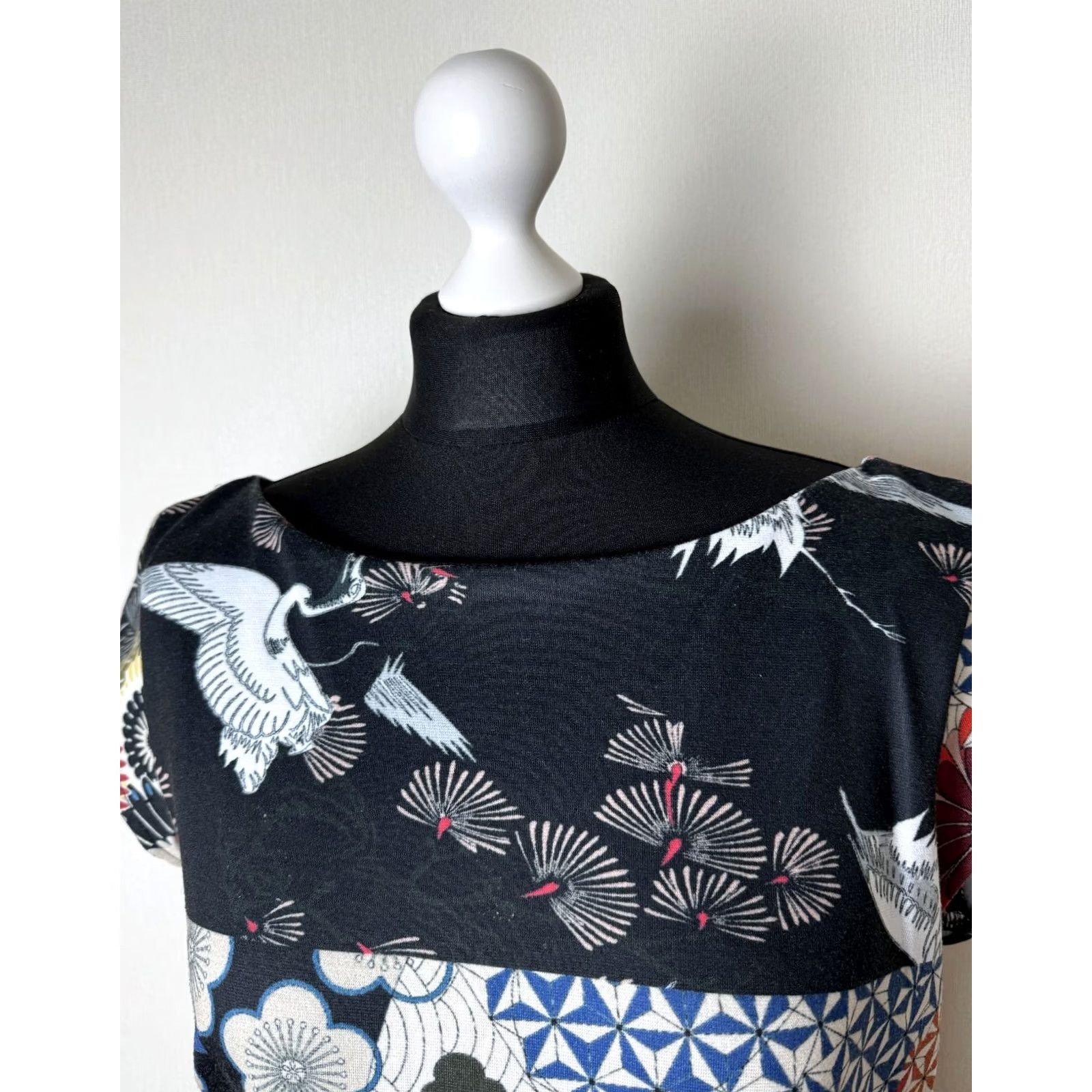 Desigual Desigual Dress Womens A-Line XL Knee Length Multicoloured 100% genuine Damaris 67V20F5 Size XL / US 12-14 / IT 48-50 - 2 Thumbnail