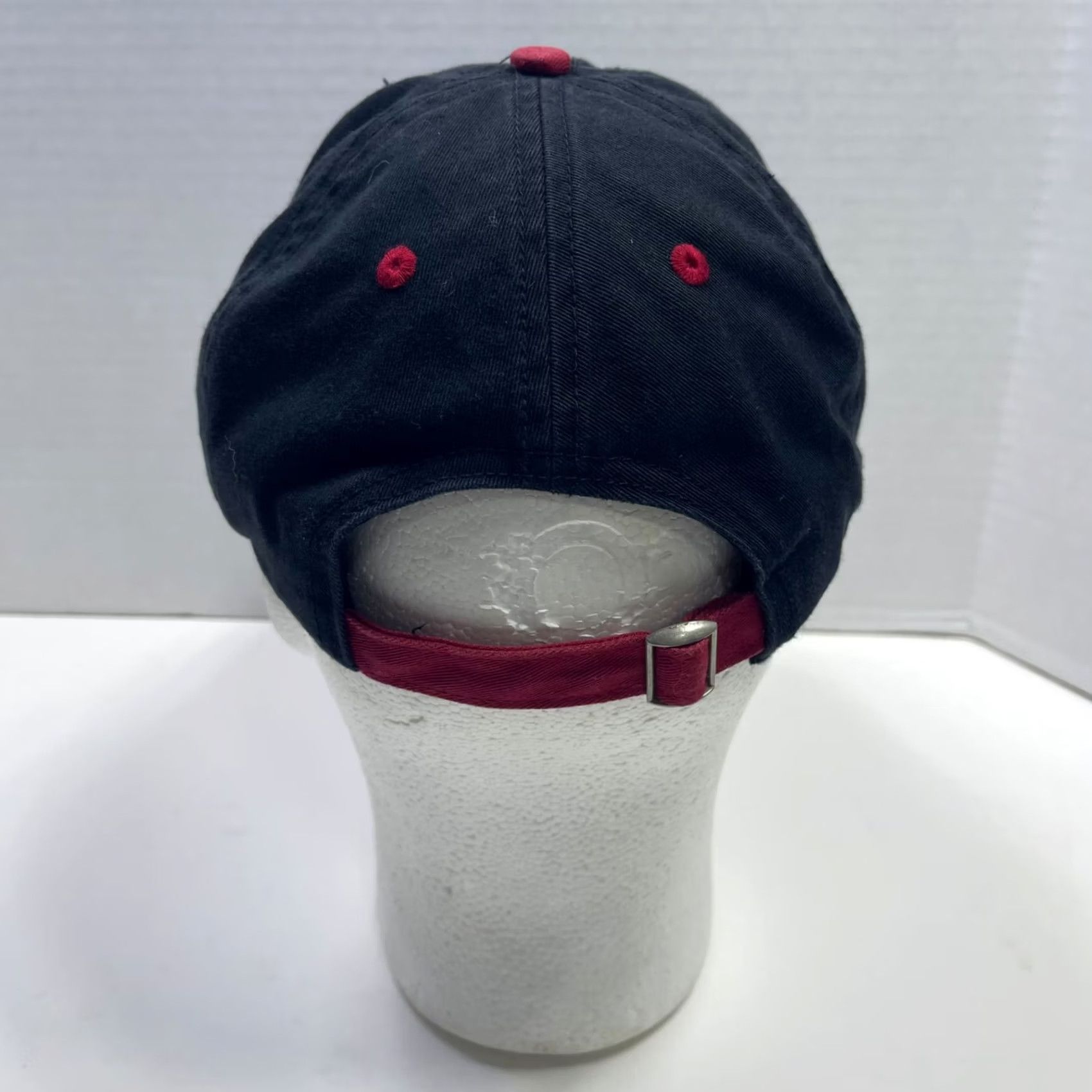 Callaway VINTAGE Callaway Golf hat Baseball Cap Trucker Hat Adjustable Strap Black Red 80s 90s Dad Mens Hat Size ONE SIZE - 5 Thumbnail
