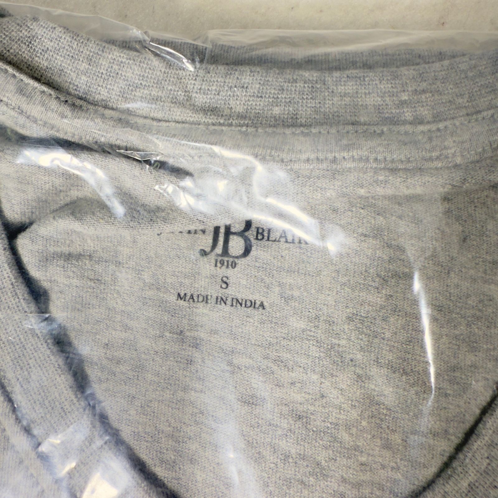 Blair John Blair 1910 VNeck Tee Men S Grey New Short Sleve Classic Size US S / EU 44-46 / 1 - 2 Thumbnail