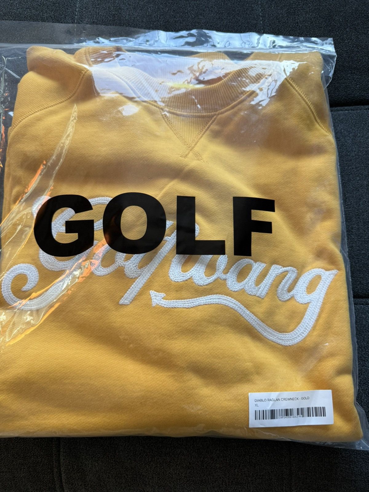 Golf Wang × Tyler The Creator Diablo Raglan Crewneck Size US XL / EU 56 / 4 - 6 Thumbnail