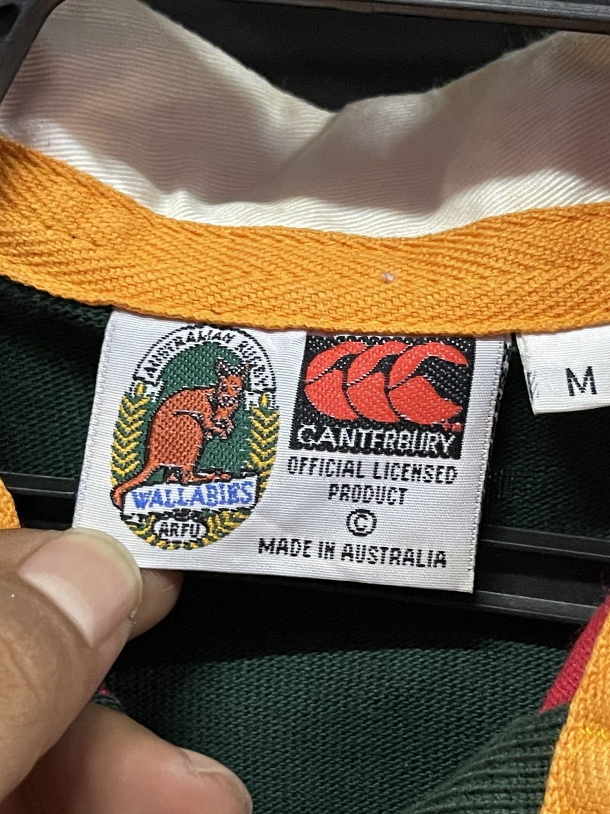 Canterbury of New Zealand Vintage 90s Canterbury Australian Wallabies🔥🔥🔥 Size US M / EU 48-50 / 2 - 4 Thumbnail