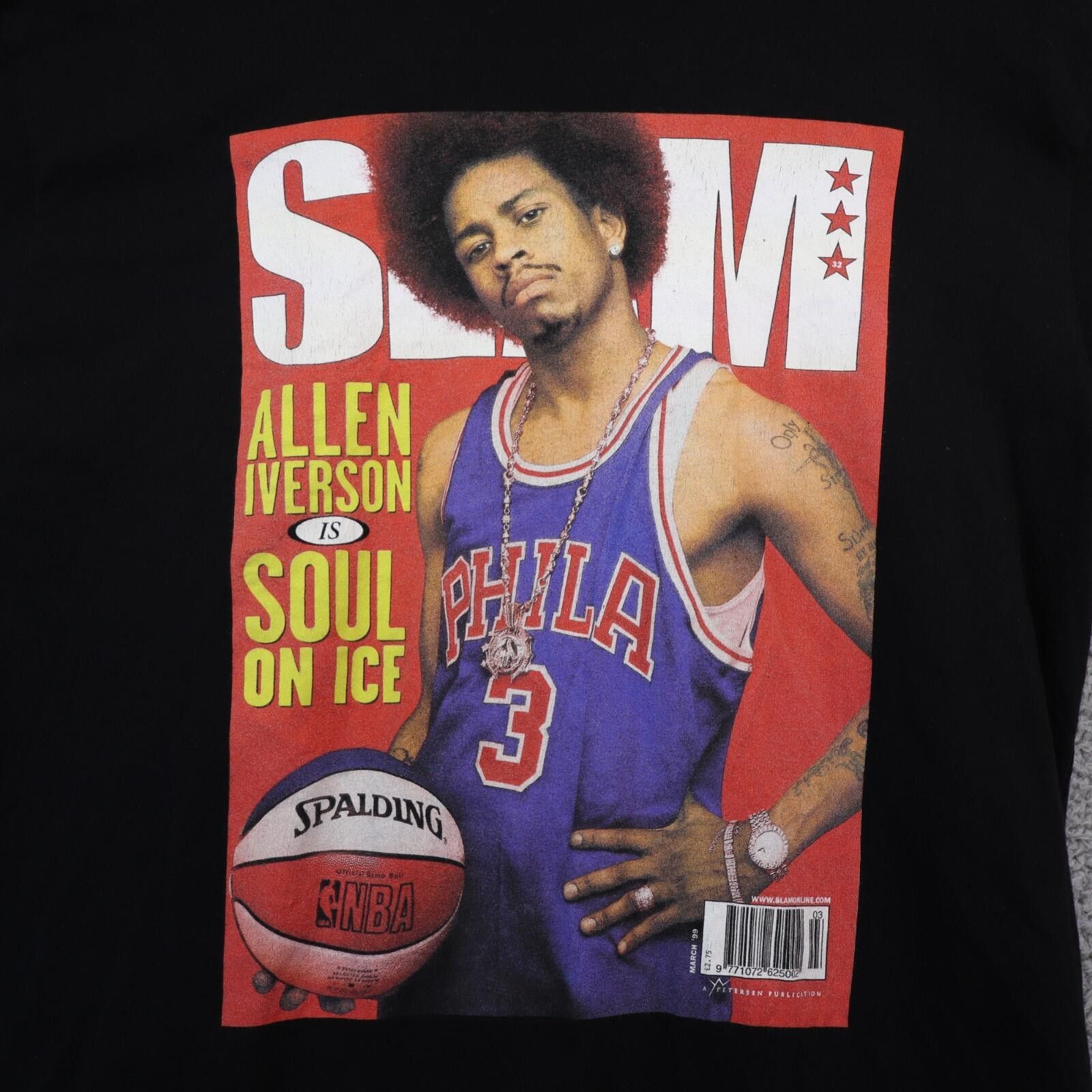 Mitchell & Ness Mitchell & Ness Slam Magazine Allen Iverson Men Large '99 Size ONE SIZE - 1 Thumbnail