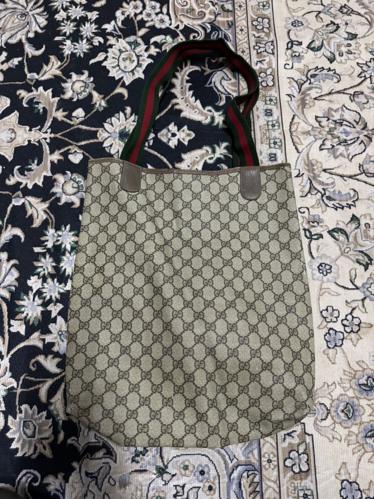 Gucci VINTAGE GUCCI GG TOTE BAG Size ONE SIZE - 5 Thumbnail