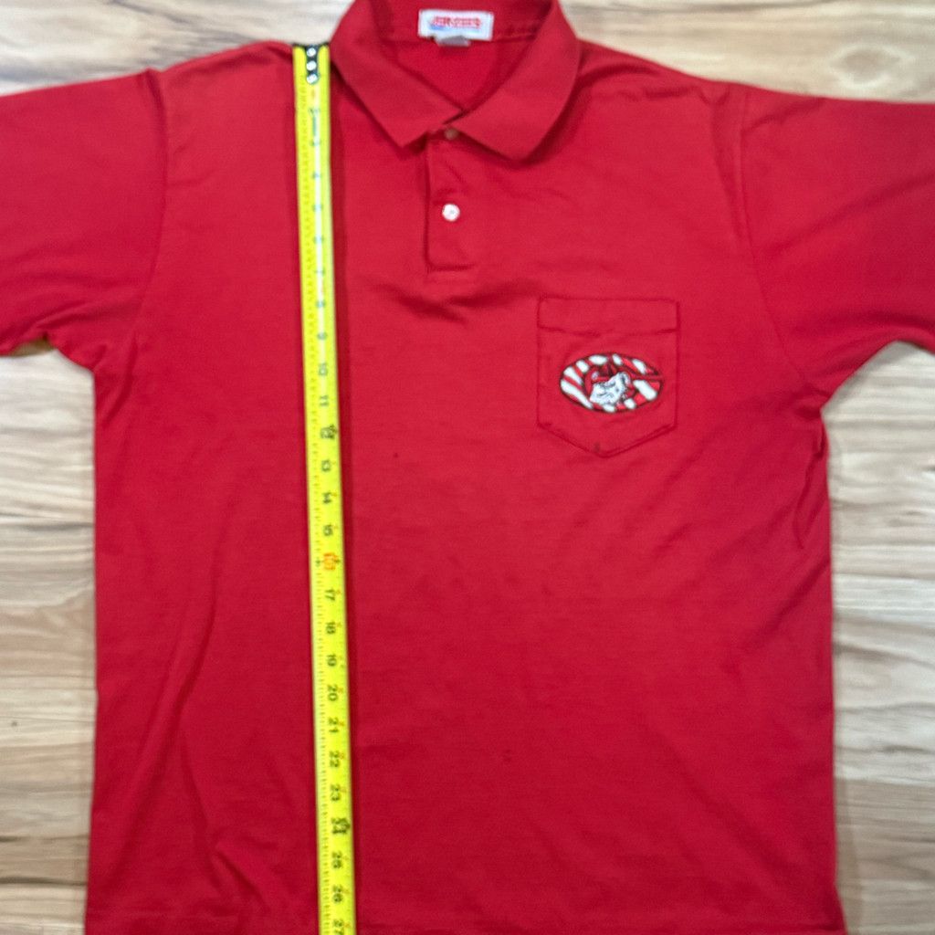 Jerzees Jerzees Men’s Polo Shirt XL Red Pocket Size US XL / EU 56 / 4 - 6 Thumbnail
