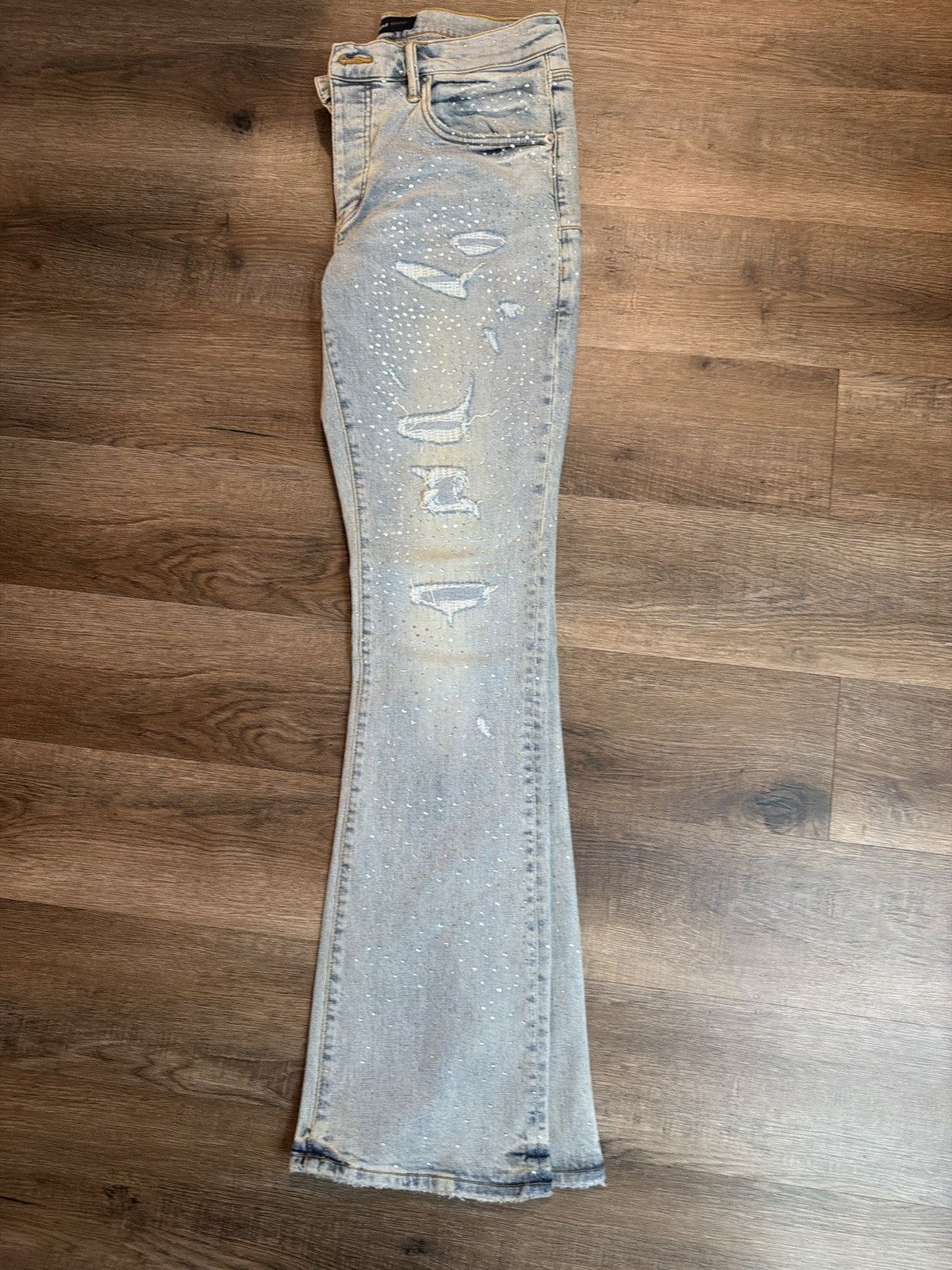 Purple Brand Purple P004 Jeans Size US 32 / EU 48 - 3 Thumbnail