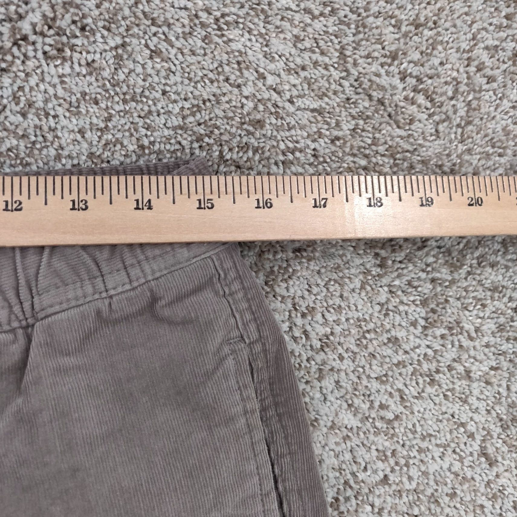 Vuori Vuori Mens Pants Chino Corduroy Brown 30x30 Regular Inseam 30 Elastic Waist Comfort Pockets Size US 31 - 7 Thumbnail
