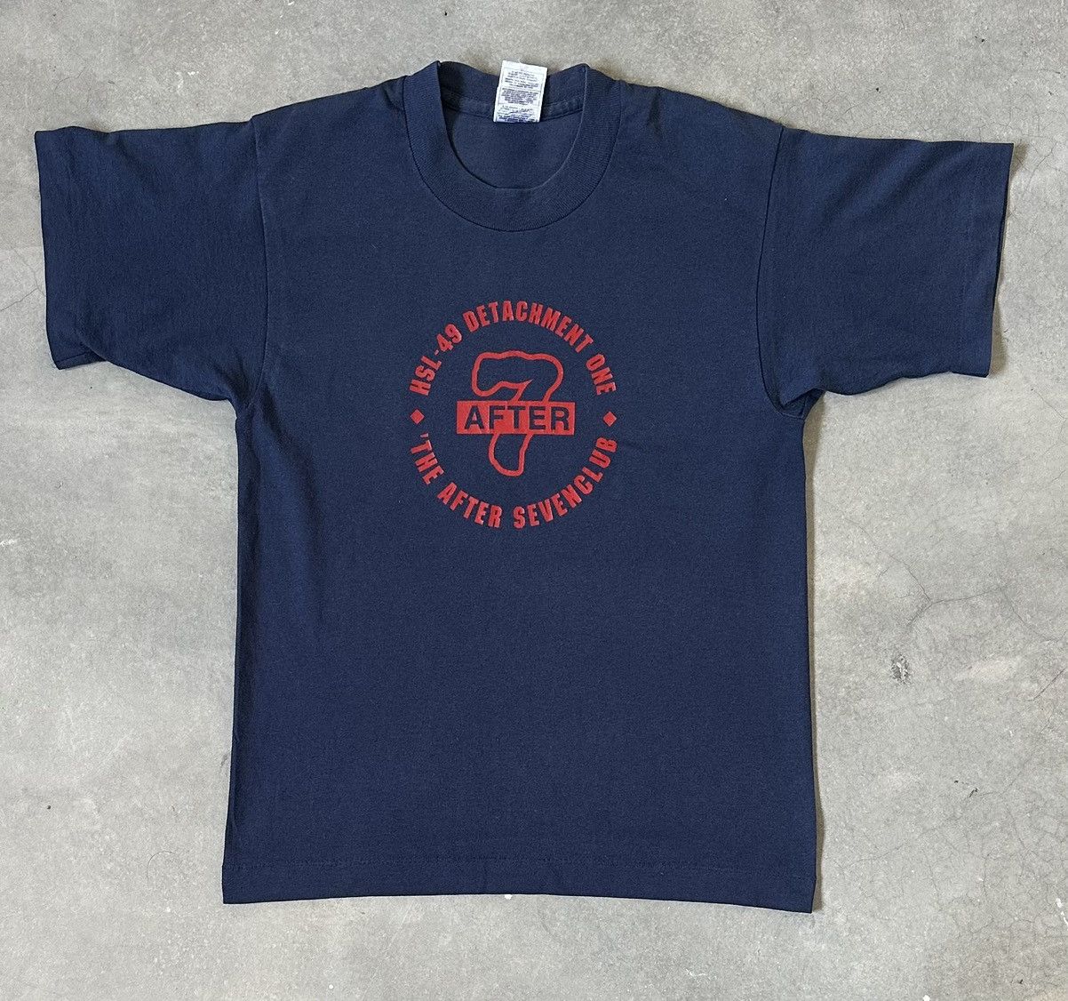 Vintage VINTAGE MARITIME AFTER SEVEN CLUB HSL 49 HELICOPTER TEE Size US S / EU 44-46 / 1 - 1 Thumbnail