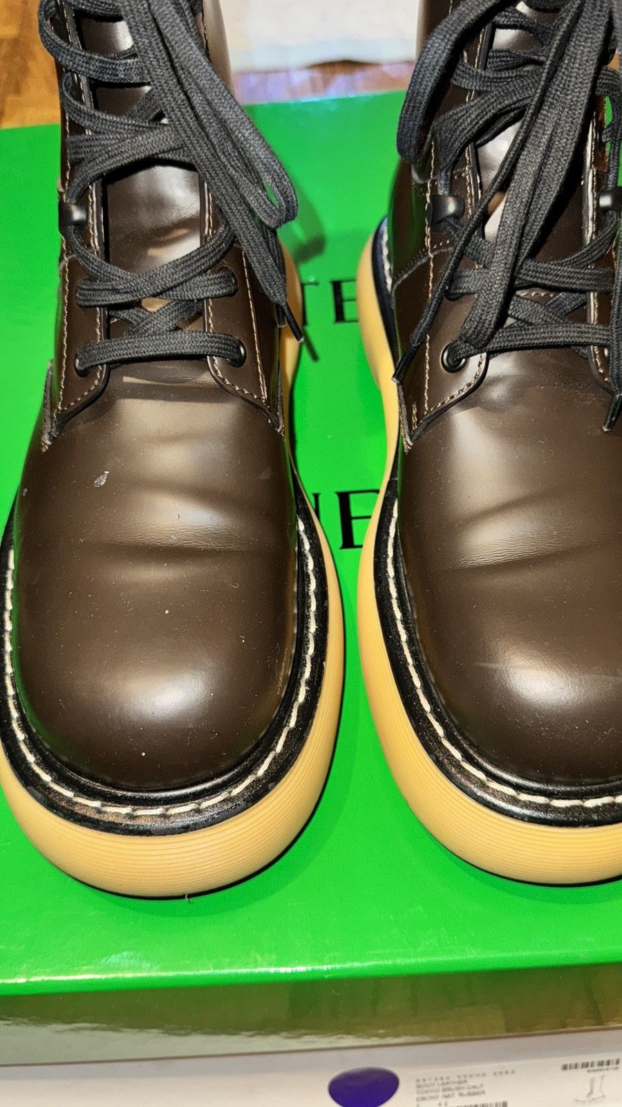 Bottega Veneta Combat Boots