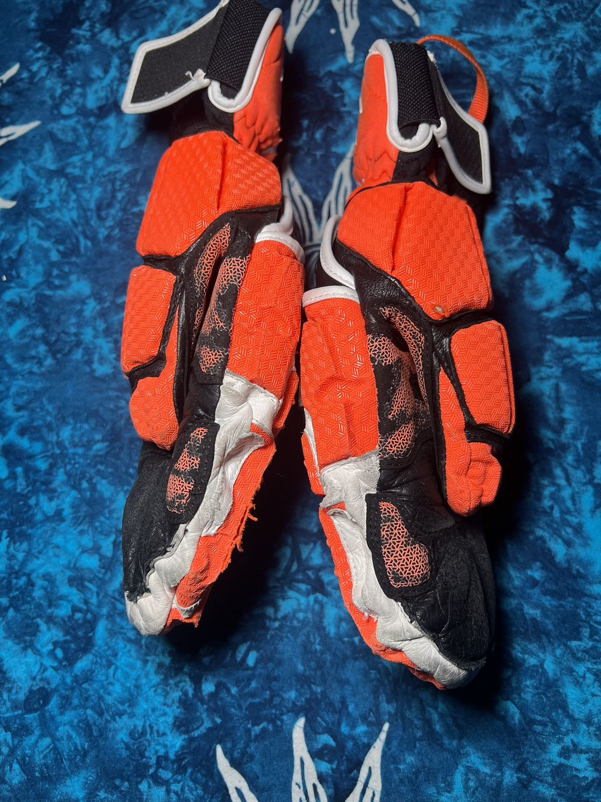 Japanese Brand REUSCH WORLDCUP WARRIOR Leather Ski Gloves Size ONE SIZE - 11 Thumbnail