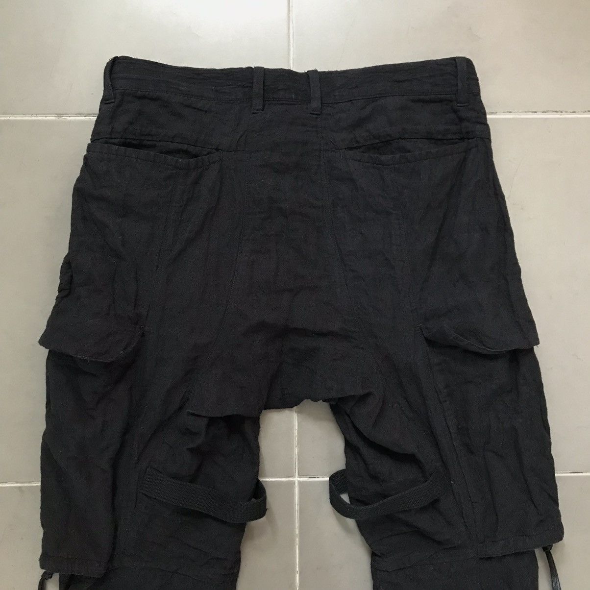 D.Hygen D.HYGEN MIX SILK COTTON LAYERED CARGO PANTS Size US 30 / EU 46 - 15 Thumbnail