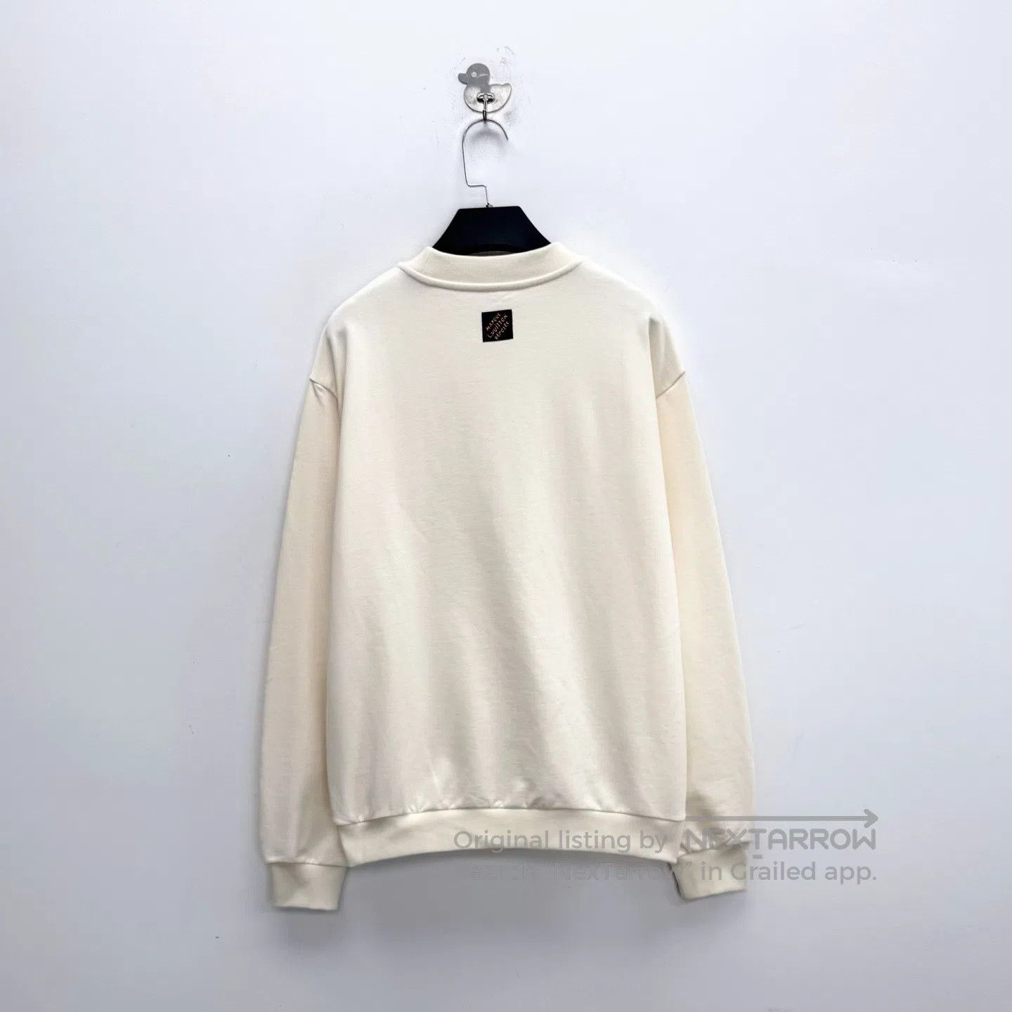 Louis Vuitton Louis Vuitton Off-White Embroidered Signature Letter Logo Size US M / EU 48-50 / 2 - 2 Thumbnail