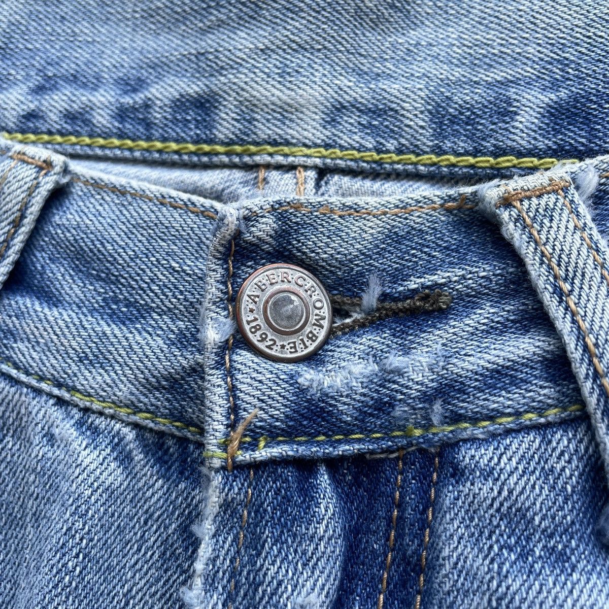 Abercrombie & Fitch Vintage Abercrombie & Fitch Rare Faded Denim Jeans Pants W31 Size US 31 - 6 Thumbnail