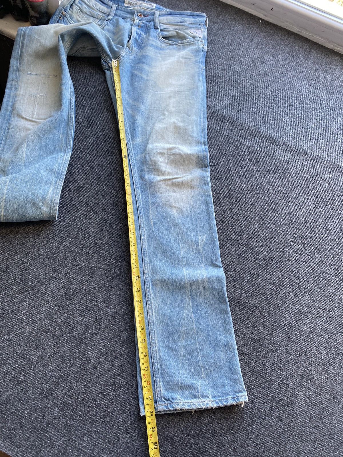Replay 🔥Opium Punk Replay blue jeans 30 newbill washed faded Size US 30 / EU 46 - 10 Thumbnail