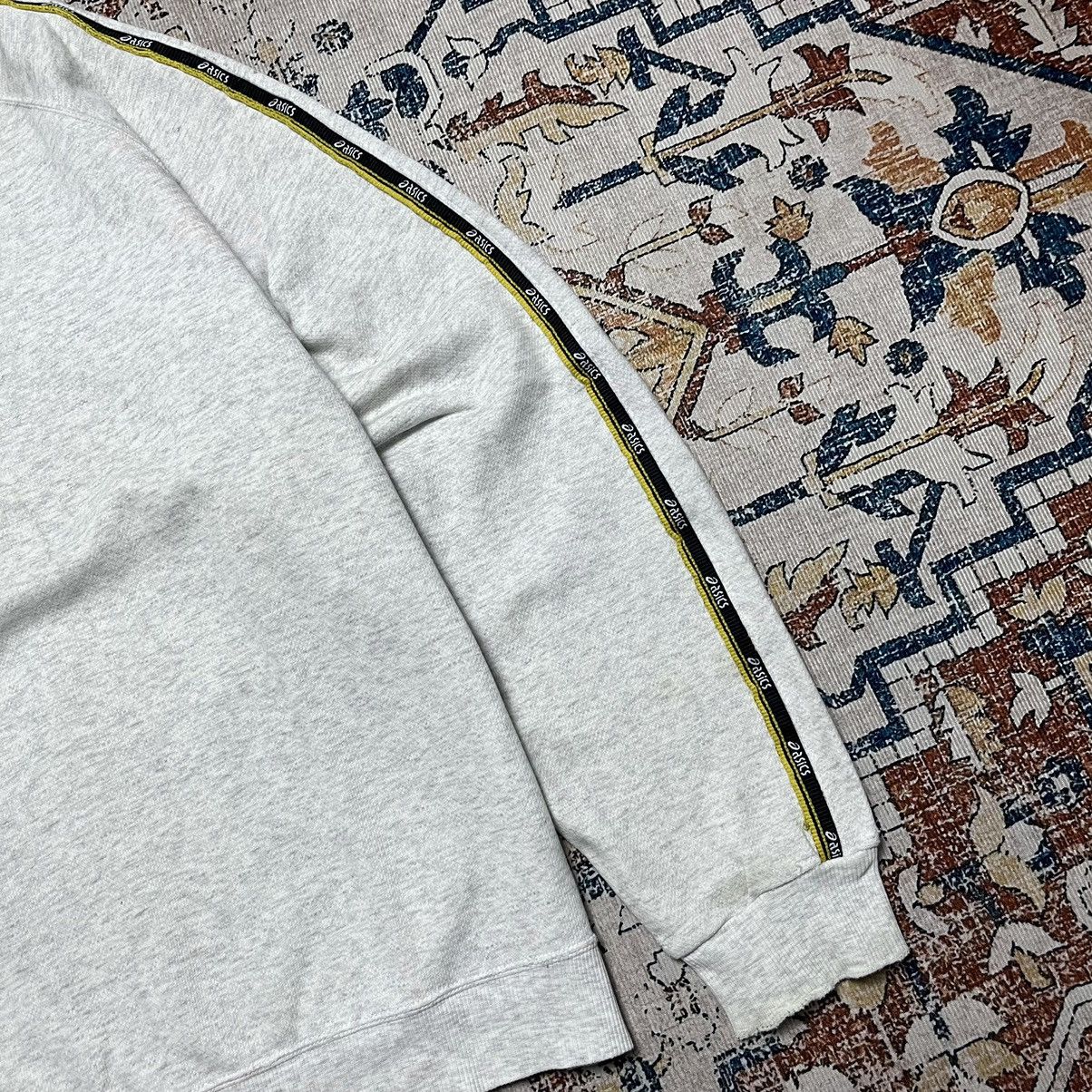 Asics × Vintage Sweatshirt Asics Stripes Size US XL / EU 56 / 4 - 5 Thumbnail