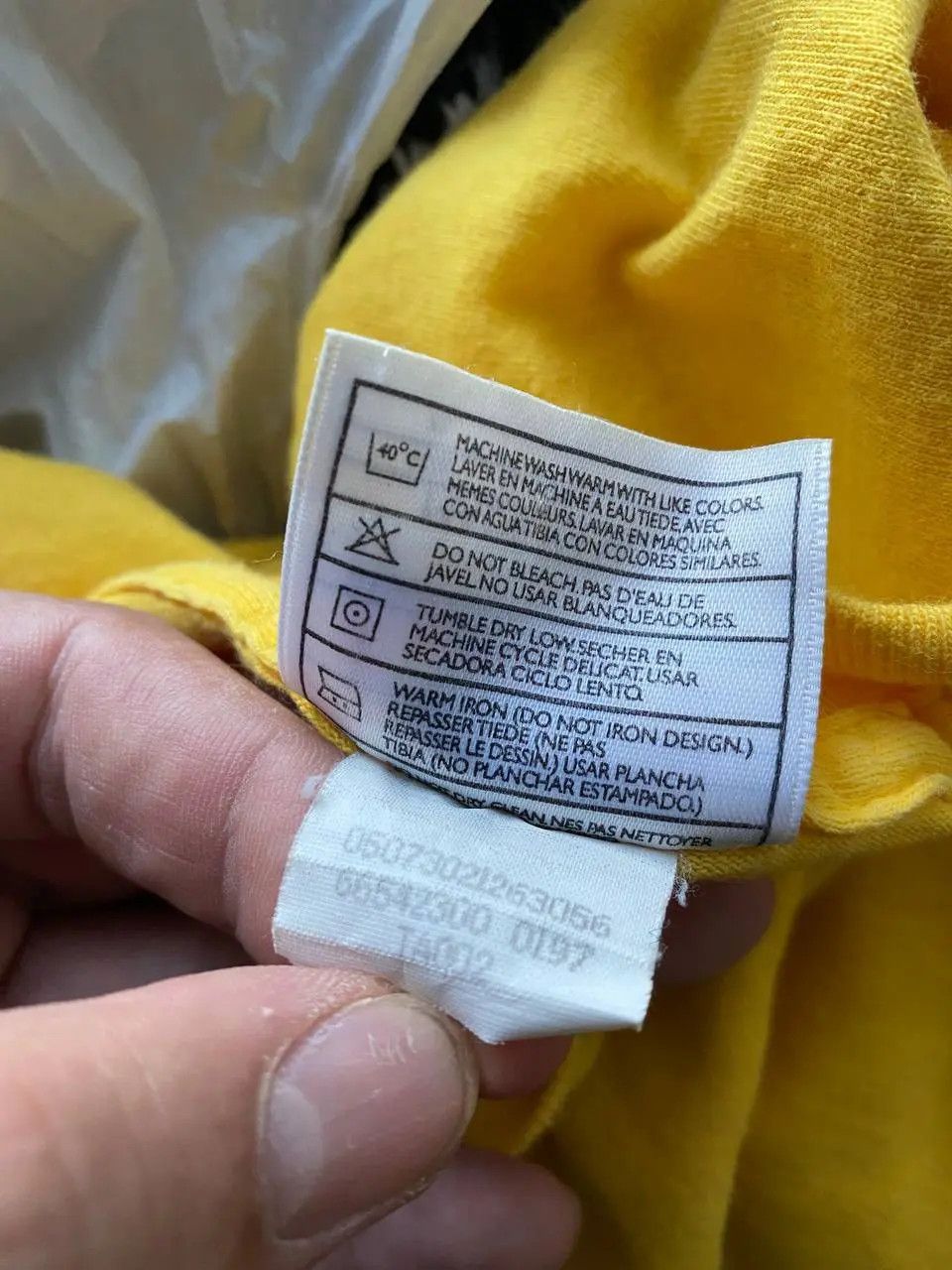Nike Nike Vintage Made in USA T Shirt XL Yellow Size US XL / EU 56 / 4 - 5 Thumbnail