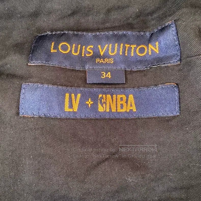 Louis Vuitton Louis Vuitton NBA Co-branded Old Flower Full LOGO Jeans Size US 34 / EU 50 - 3 Thumbnail
