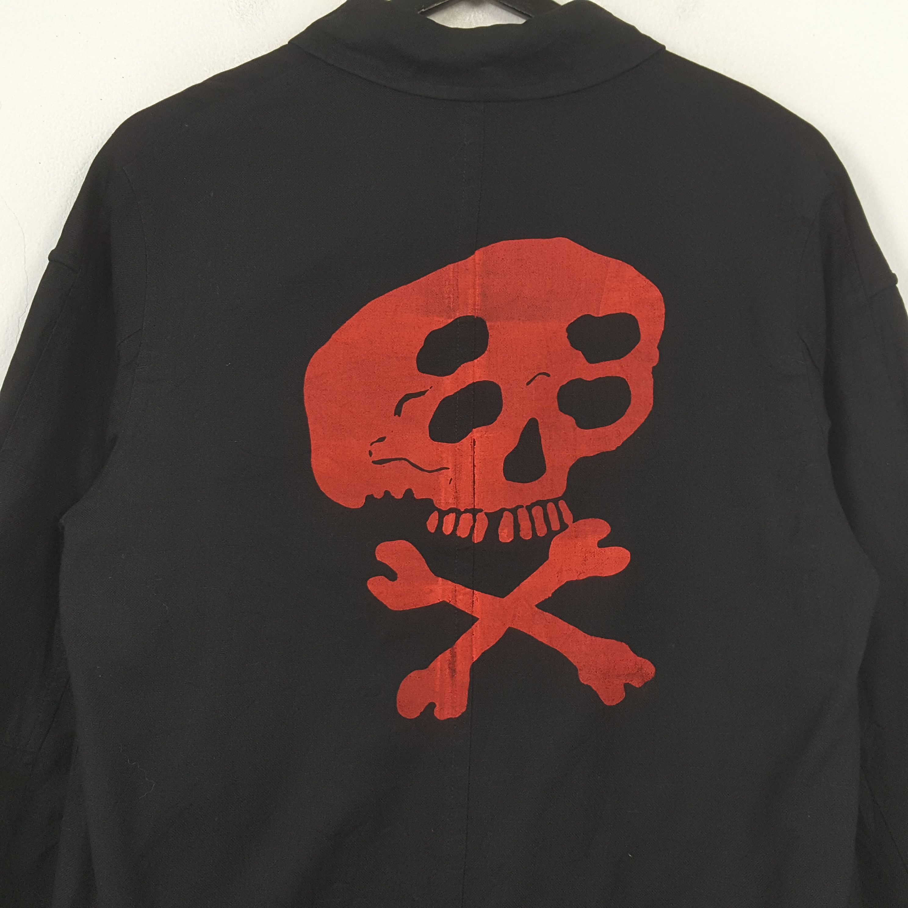 45rpm 45 RPM X Custom SKULL Art Style Jacket C288N16 Size US XL / EU 56 / 4 - 2 Thumbnail