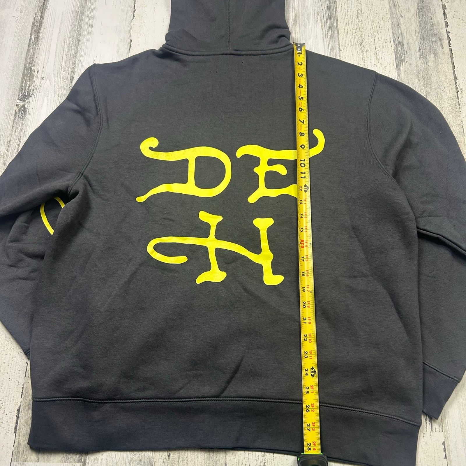 Ed Hardy Ed Hardy Gray Big Logo Skull Cobra Snake Fire Zip Up Hoodie Size US XL / EU 56 / 4 - 9 Thumbnail