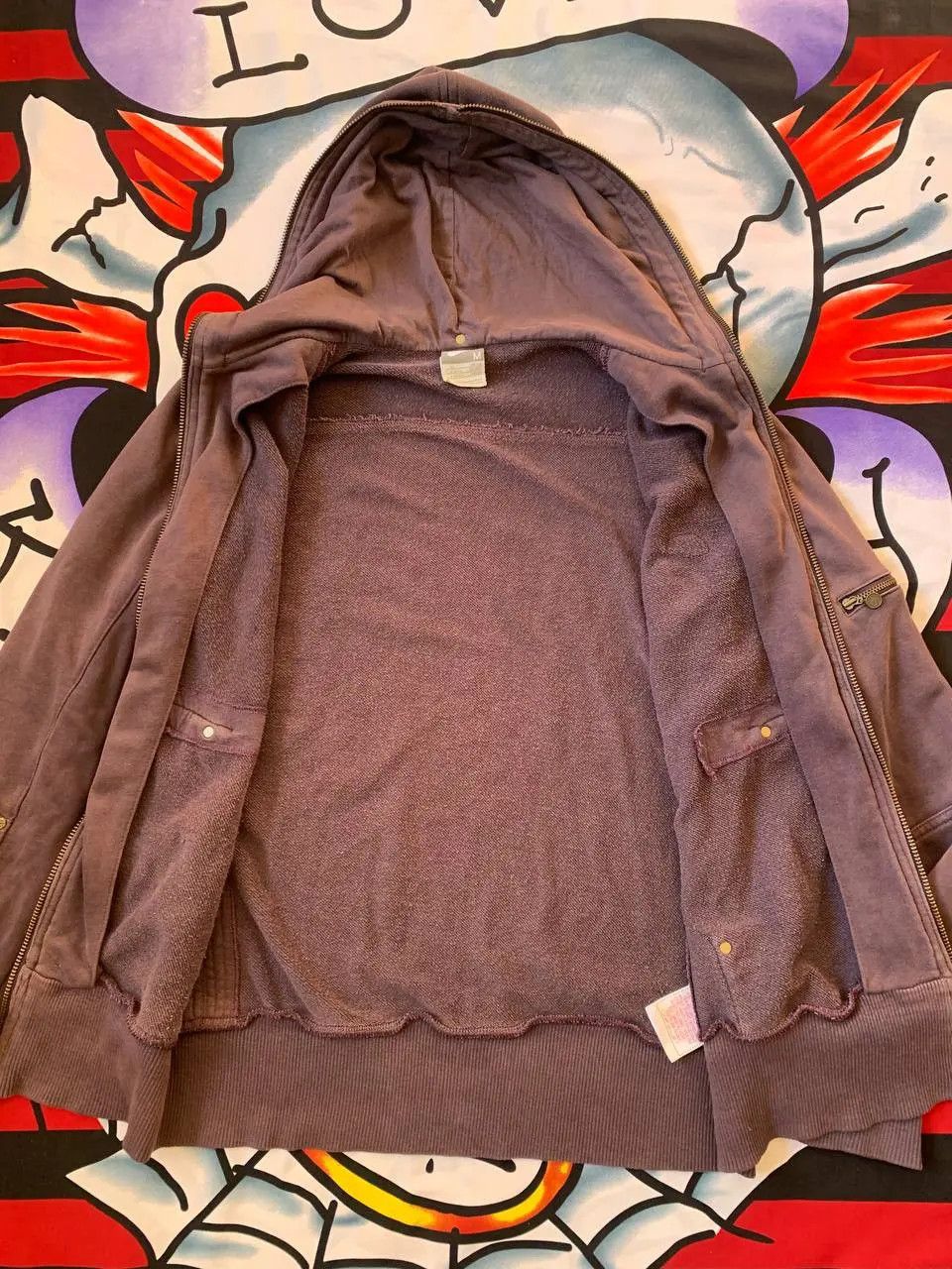 Nike Vintage Nike Y2K full zip hoodie in purple Size M Size M / US 6-8 / IT 42-44 - 4 Thumbnail