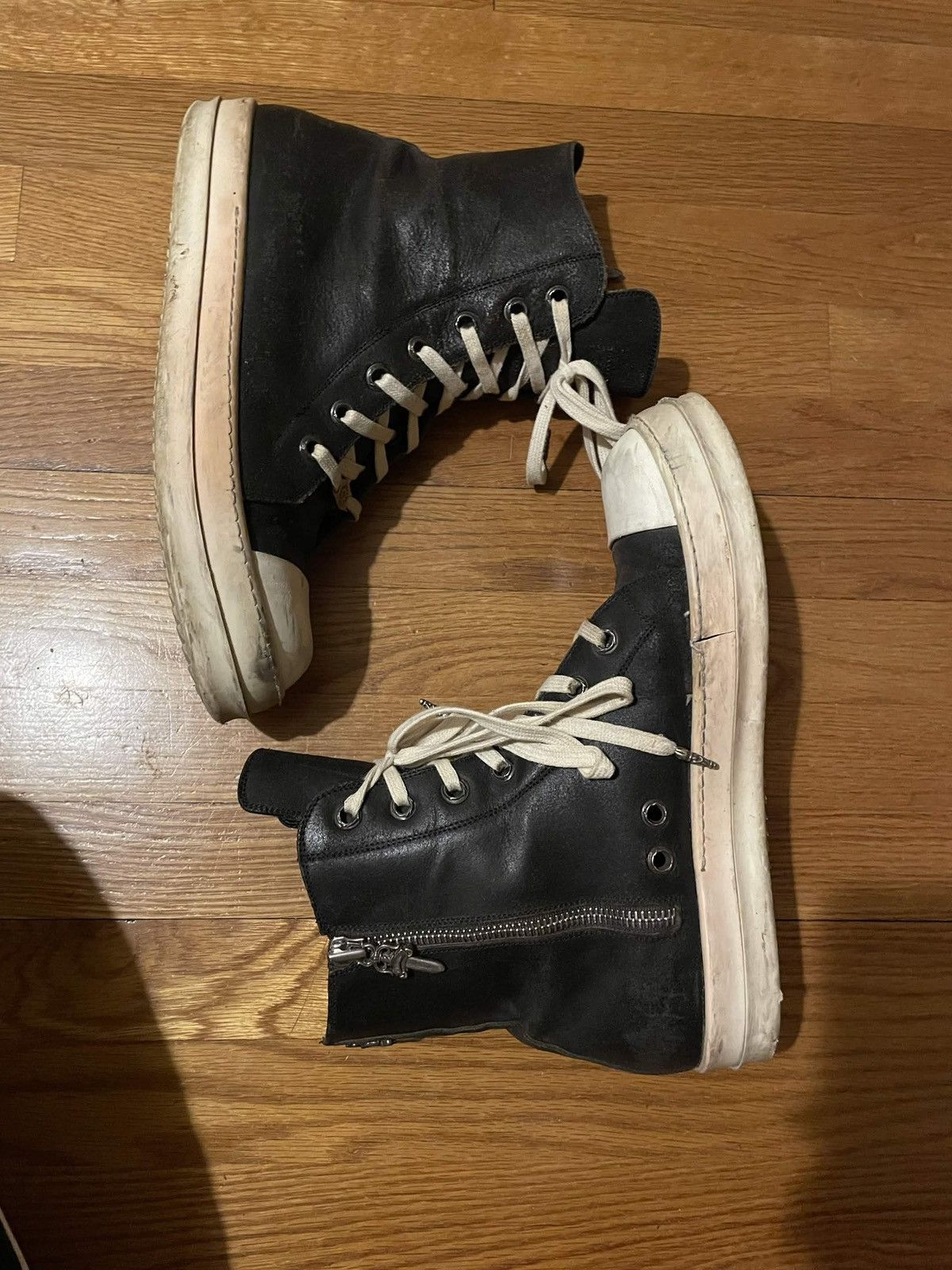Chrome Hearts × Rick Owens Chrome Hearts Rick Owens Ramones 45 Size US 12 / EU 45 - 4 Thumbnail