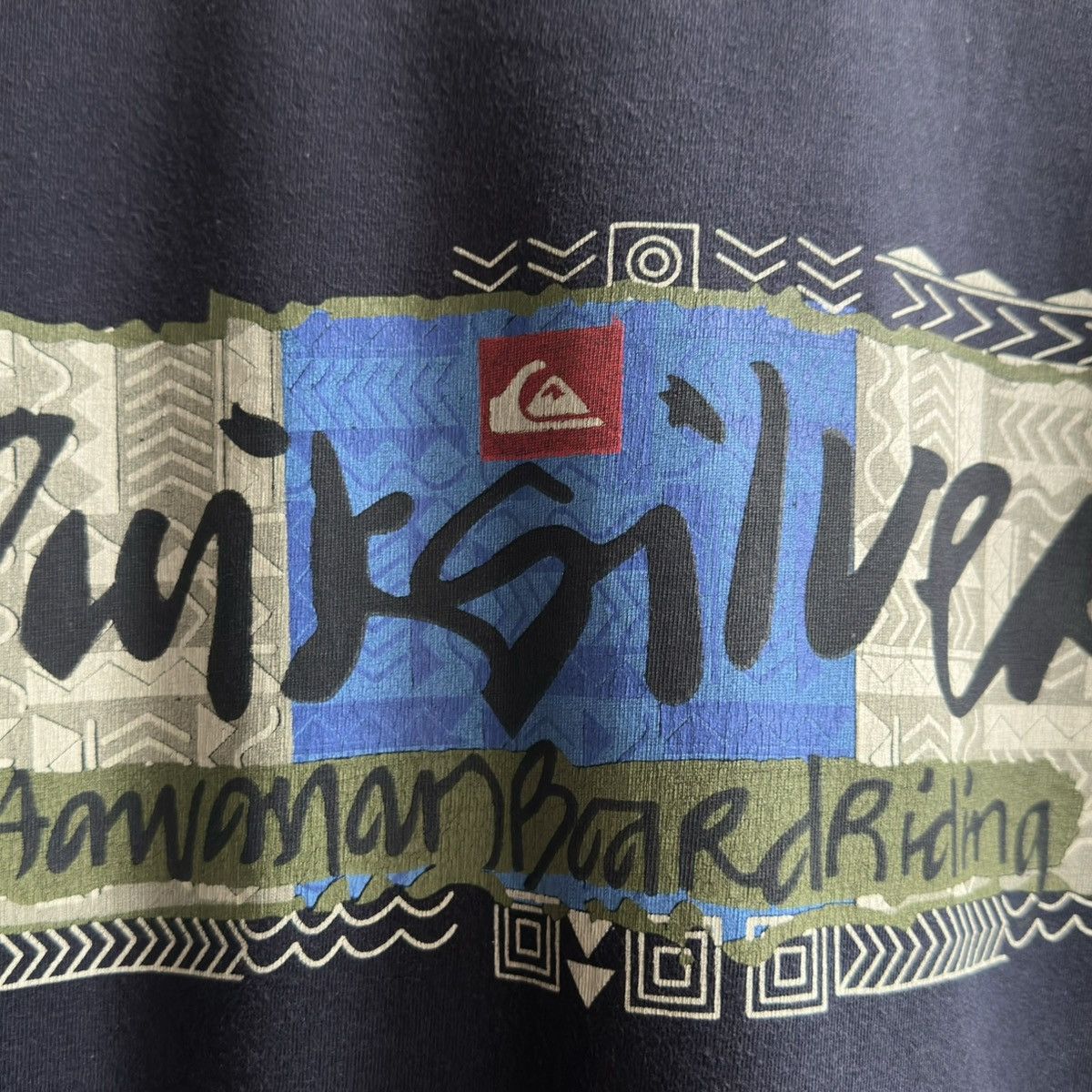 Quiksilver Vintage Quiksilver Bog Logo Tee Size US L / EU 52-54 / 3 - 5 Thumbnail
