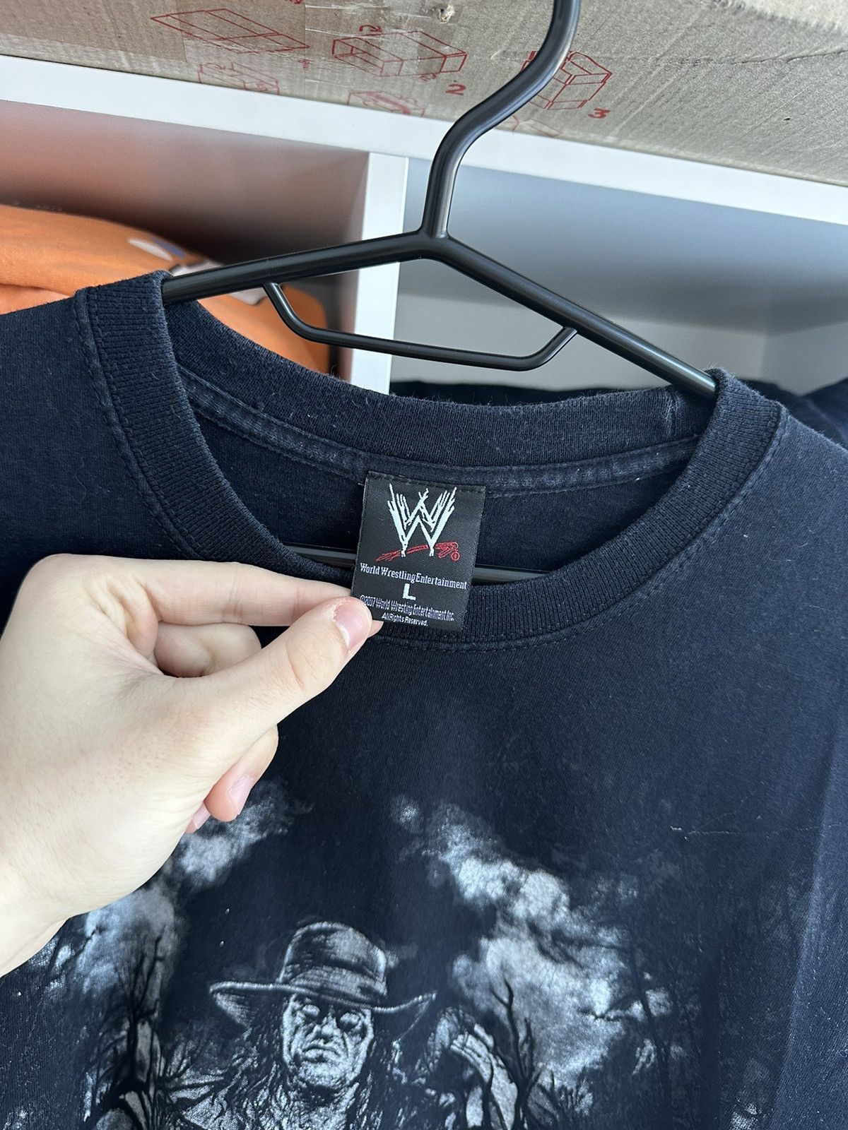 WWE 🔥VINTAGE 2007 UNDERTAKER WWE T SHIRT🔥 Size US L / EU 52-54 / 3 - 3 Thumbnail