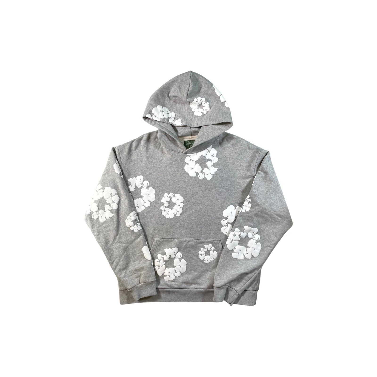 DENIM TEARS Denim Tears Grey Hoodie Size US XL / EU 56 / 4 - 1 Thumbnail