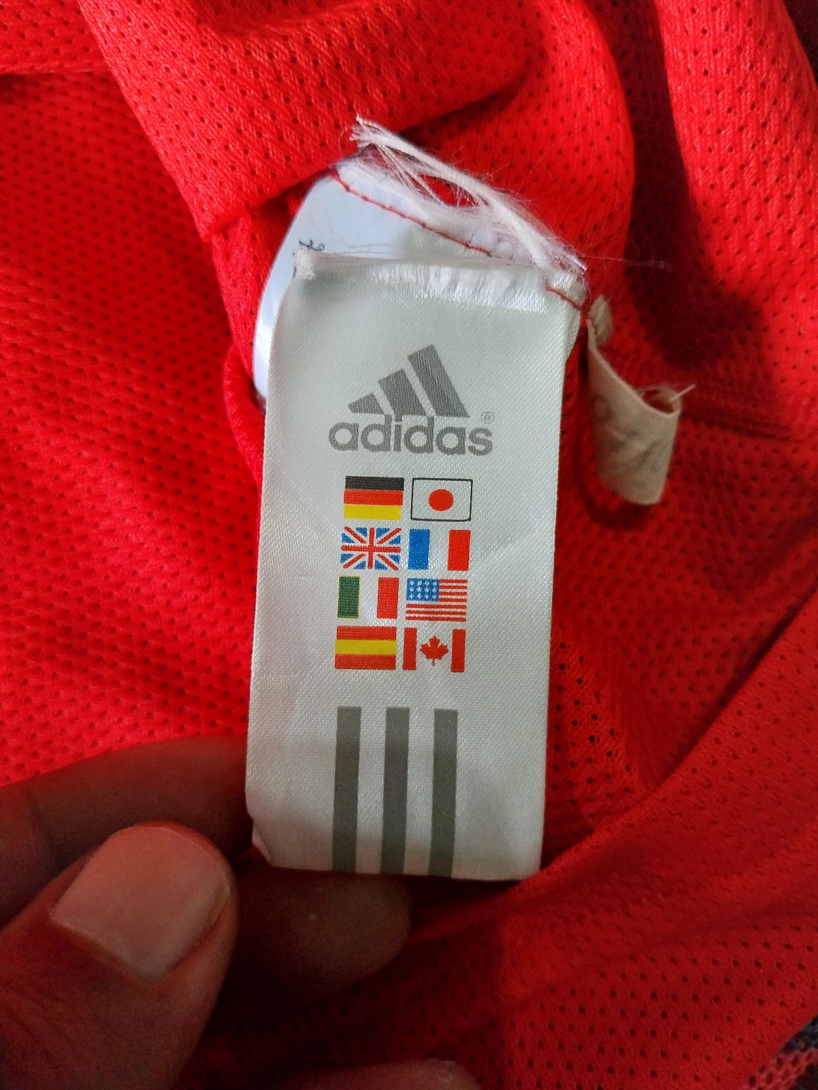 Adidas Ac milan player issue 2002 inzaghi jersey football Size US L / EU 52-54 / 3 - 11 Thumbnail