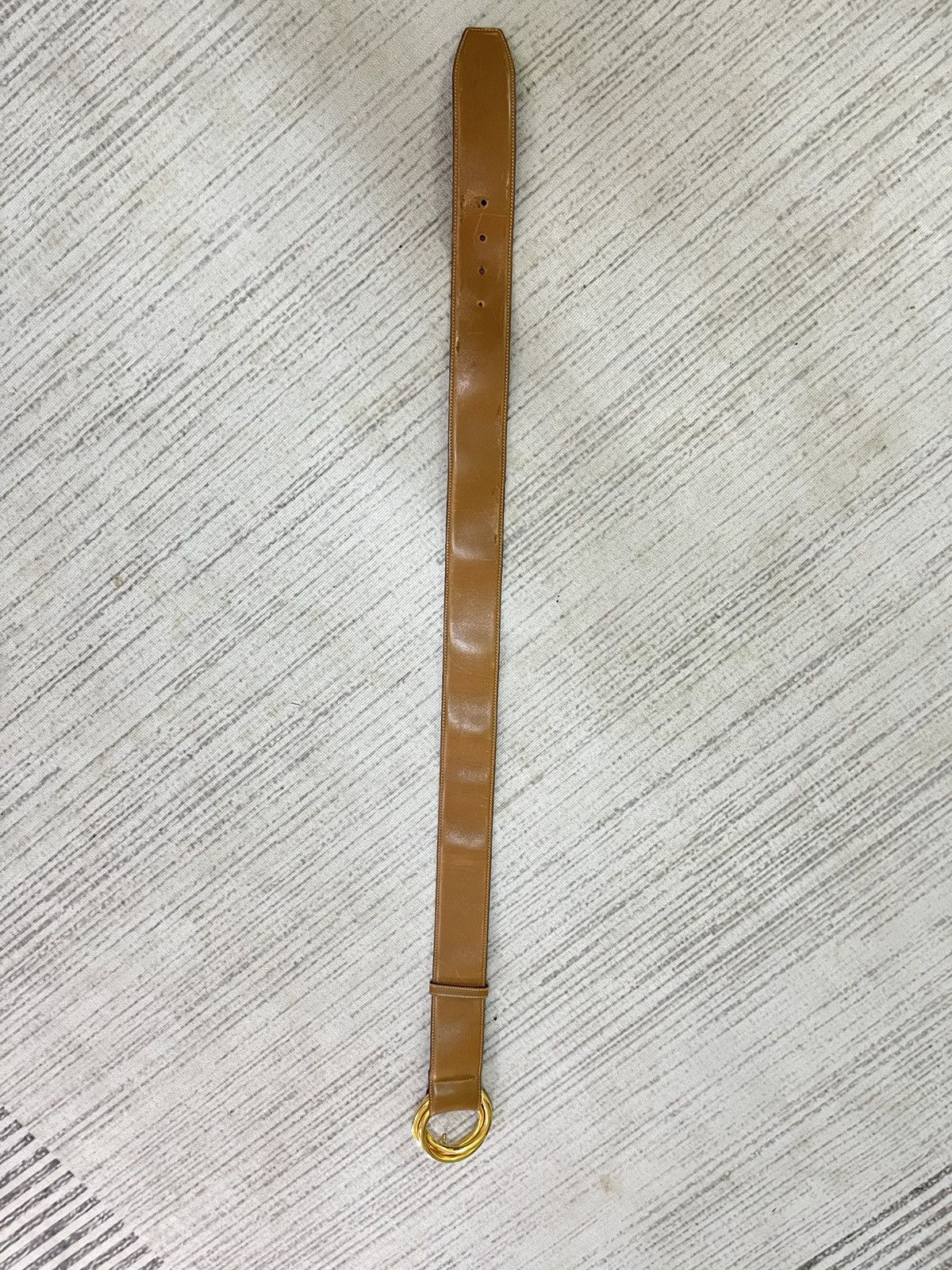 Salvatore Ferragamo Vintage 80s Salvatore ferragamo leather belt Size ONE SIZE - 2 Thumbnail