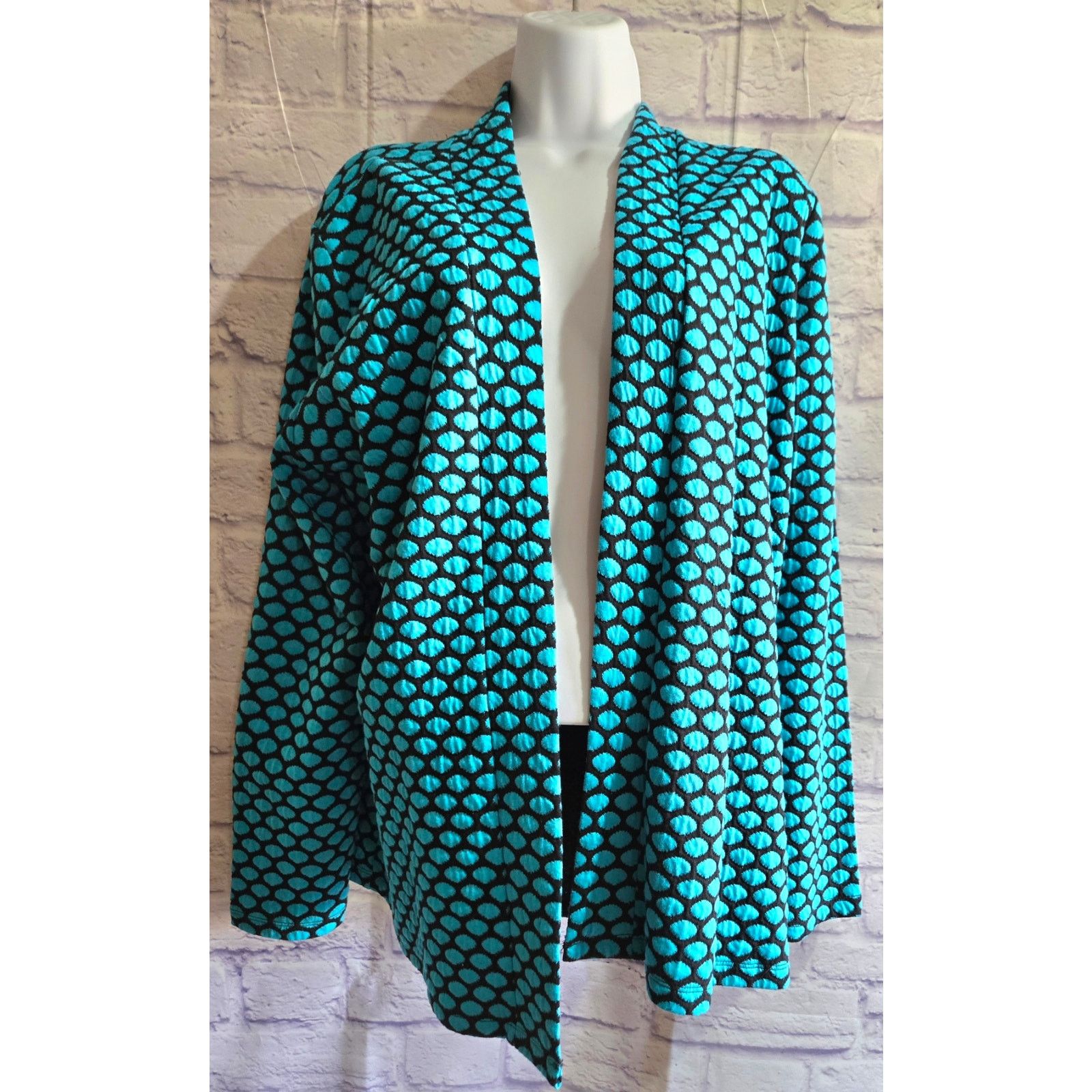 Other Dressbarn Purple Open Front Hooded Cardigan 2X Plus Soft Size XL / US 12-14 / IT 48-50 - 1 Thumbnail