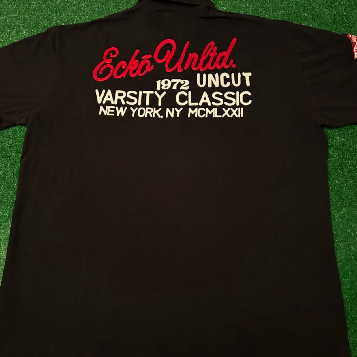 Ecko Unltd. VINTAGE Y2K Ecko Unltd New York Logo Hip Hop Polo Collared Shirt 3XL Black Mens Short Sleeve Grunge Punk 90s Logo Size US XXL / EU 58 / 5 - 6 Thumbnail