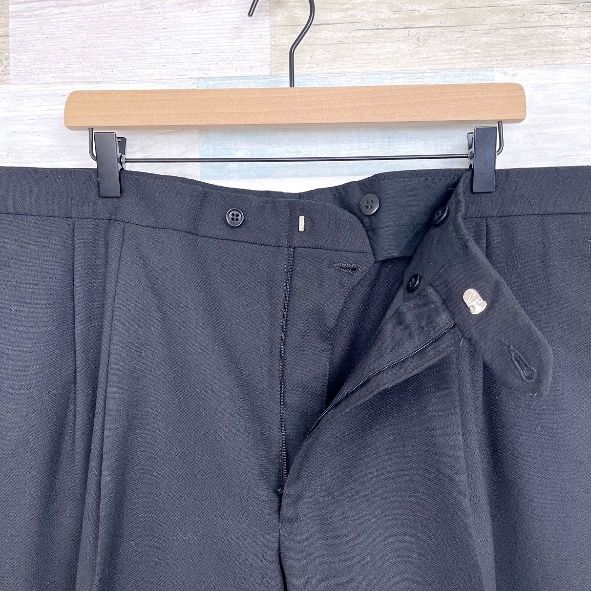 Jos. A. Bank Jos A Bank Notch Collar Tuxedo Suit Black Mens Size 44R Size 44R - 12 Thumbnail