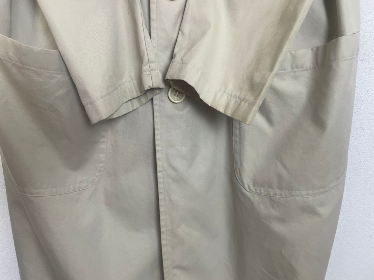 Japanese Brand × Vintage × Yohji Yamamoto Yohji Yamamoto Homme Impermeable Trench Coat Size US L / EU 52-54 / 3 - 14 Thumbnail