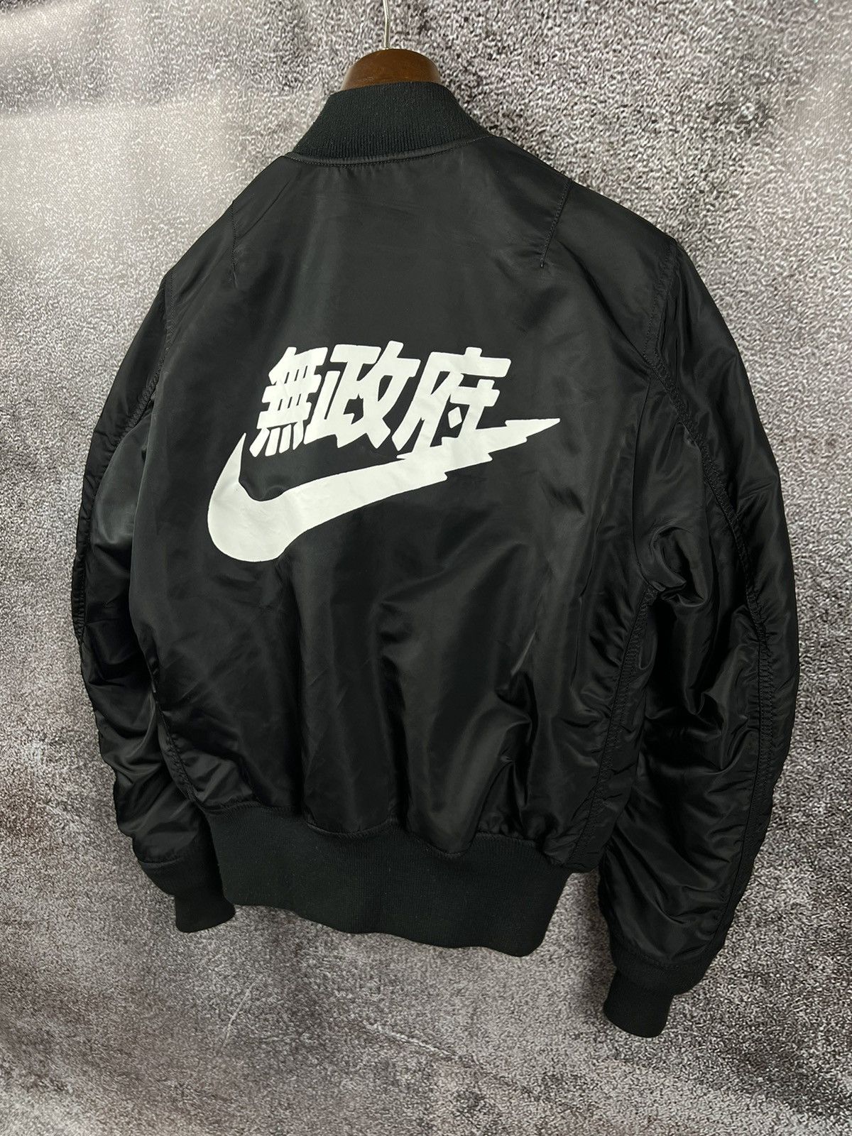 Alpha Industries × Japanese Brand × Vintage Alpha Industries MA-1 Anarchy Air Tokyo vintage bomber japan Size US M / EU 48-50 / 2 - 13 Thumbnail