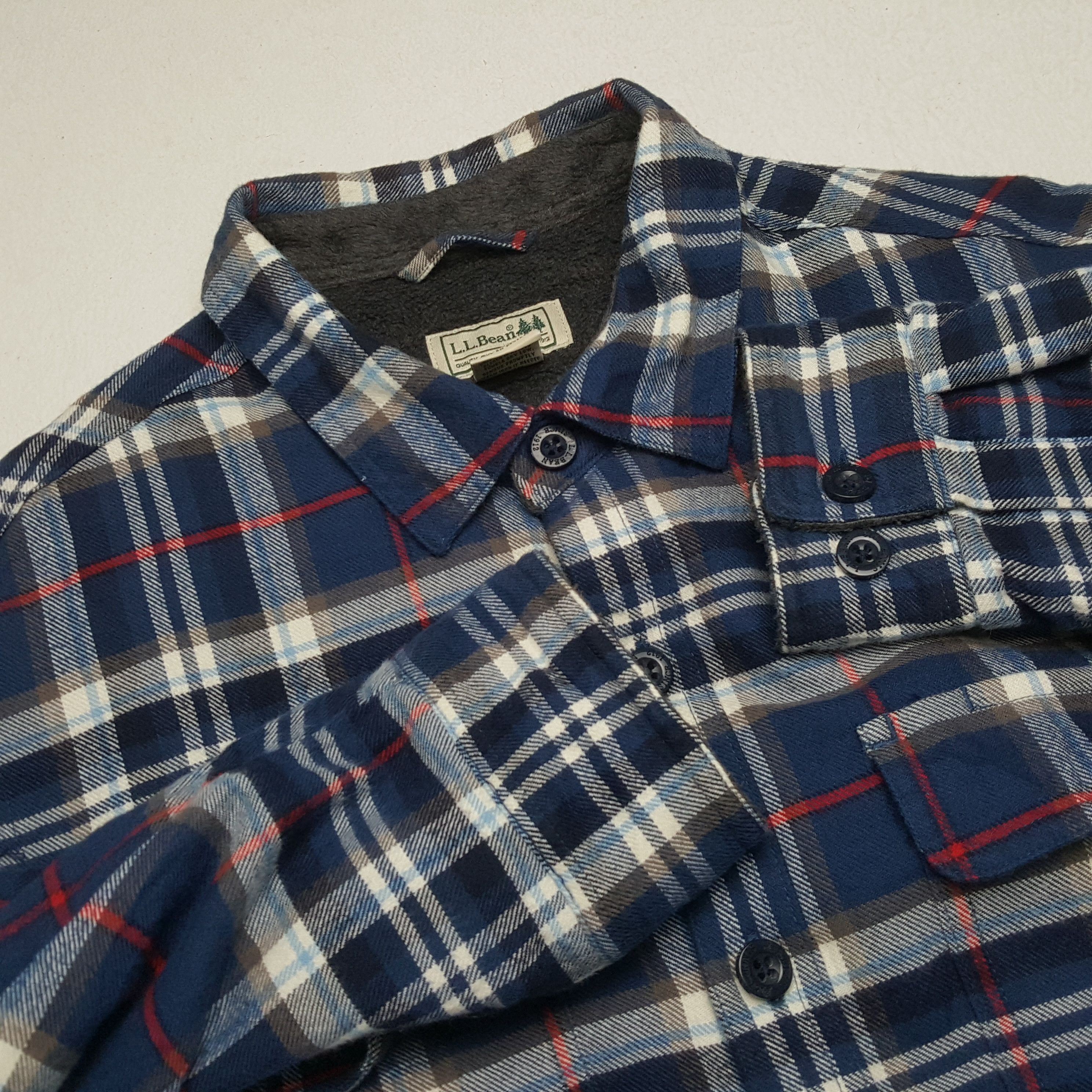 L.L. Bean × Vintage L.L BEAN Outdoor Style Brand Double Pocket Shirt Size US M / EU 48-50 / 2 - 8 Thumbnail