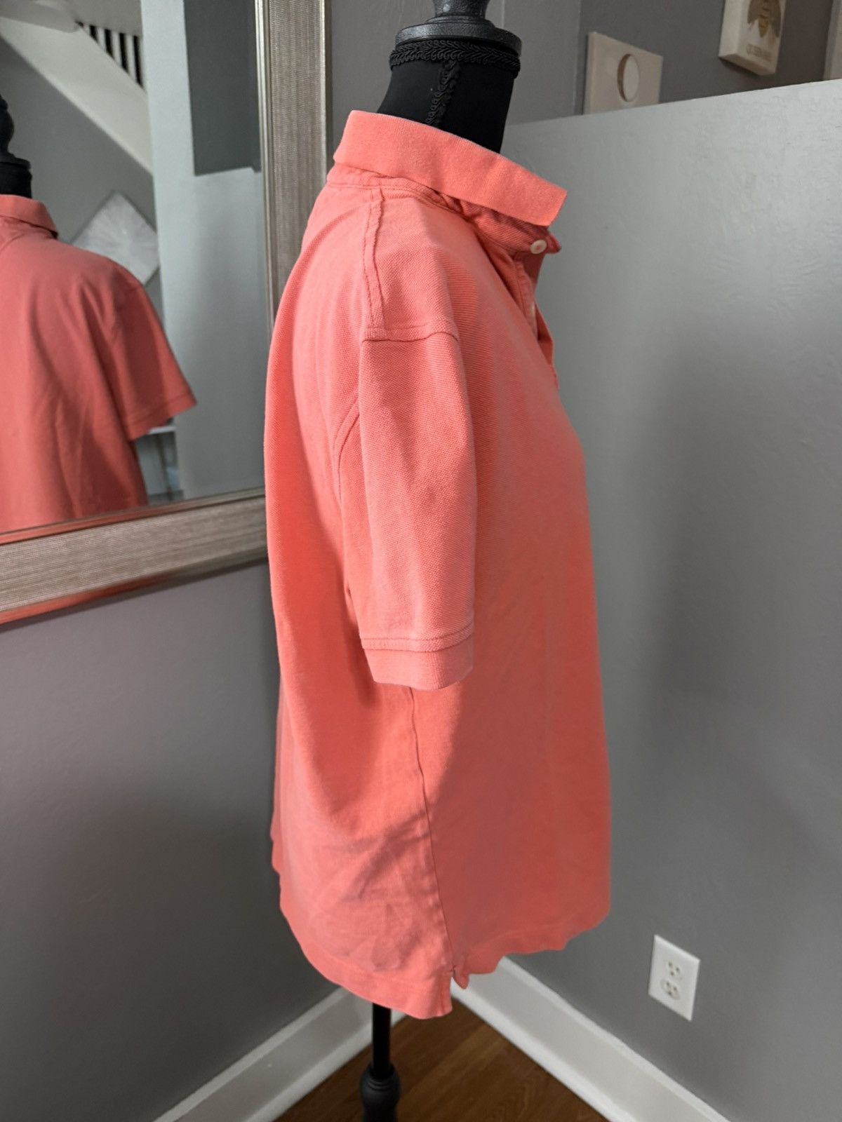 Tommy Hilfiger Tommy Hilfiger Polo Preppy Y2K Golf Shirt Coral Size Large. Size US L / EU 52-54 / 3 - 5 Thumbnail