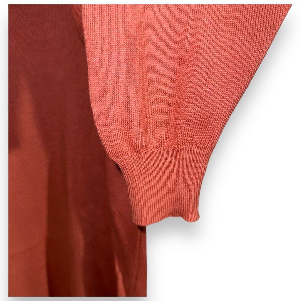 Other Zeidler & Zeidler Orange Made In Italy Mockneck Sweater L Size US L / EU 52-54 / 3 - 5 Thumbnail