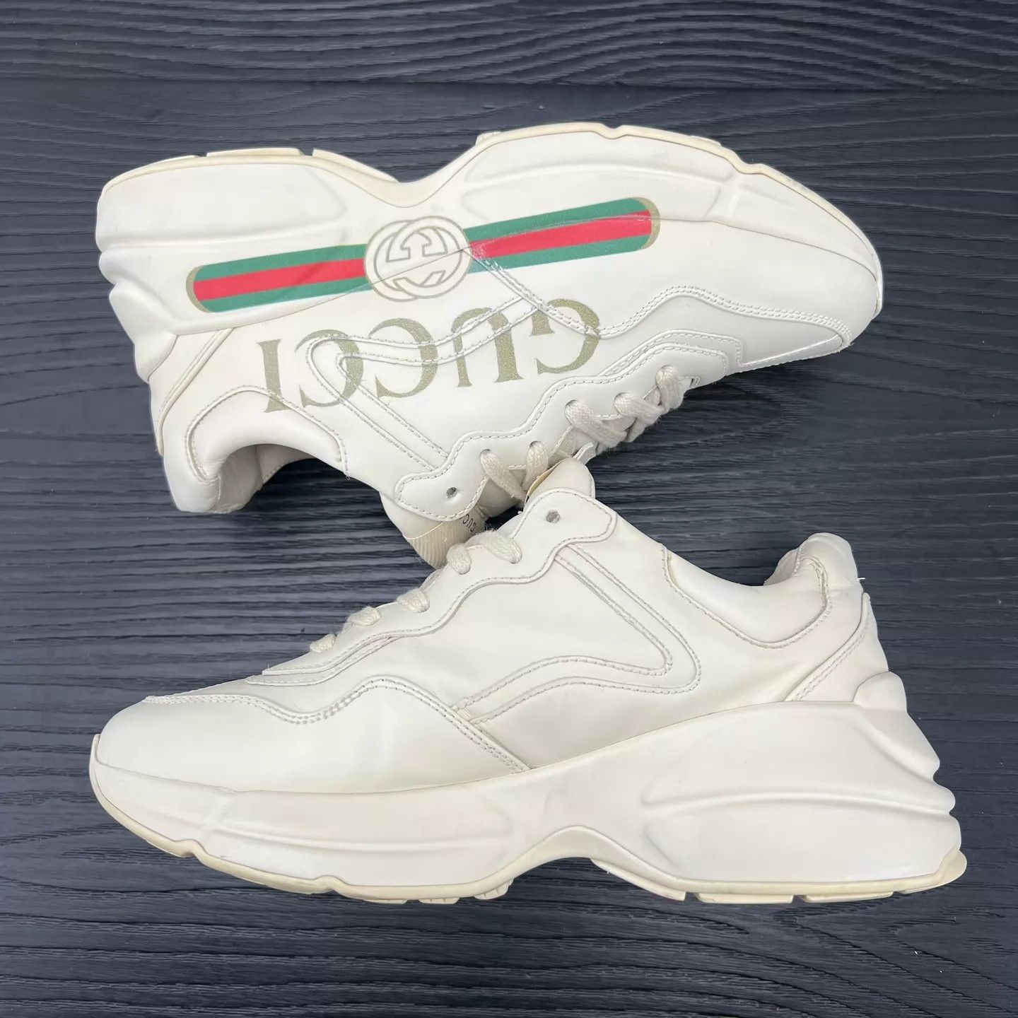 Gucci Gucci Rhyton Dad Shoes 36.5 Good Box Size US 6 / IT 36 - 7 Thumbnail