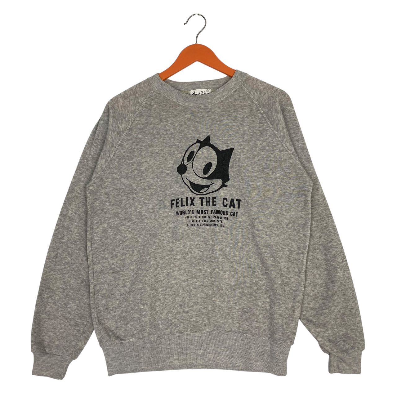 Vintage Vintage 1985 Felix The Cat Crewneck Sweatshirt Size US L / EU 52-54 / 3 - 1 Thumbnail