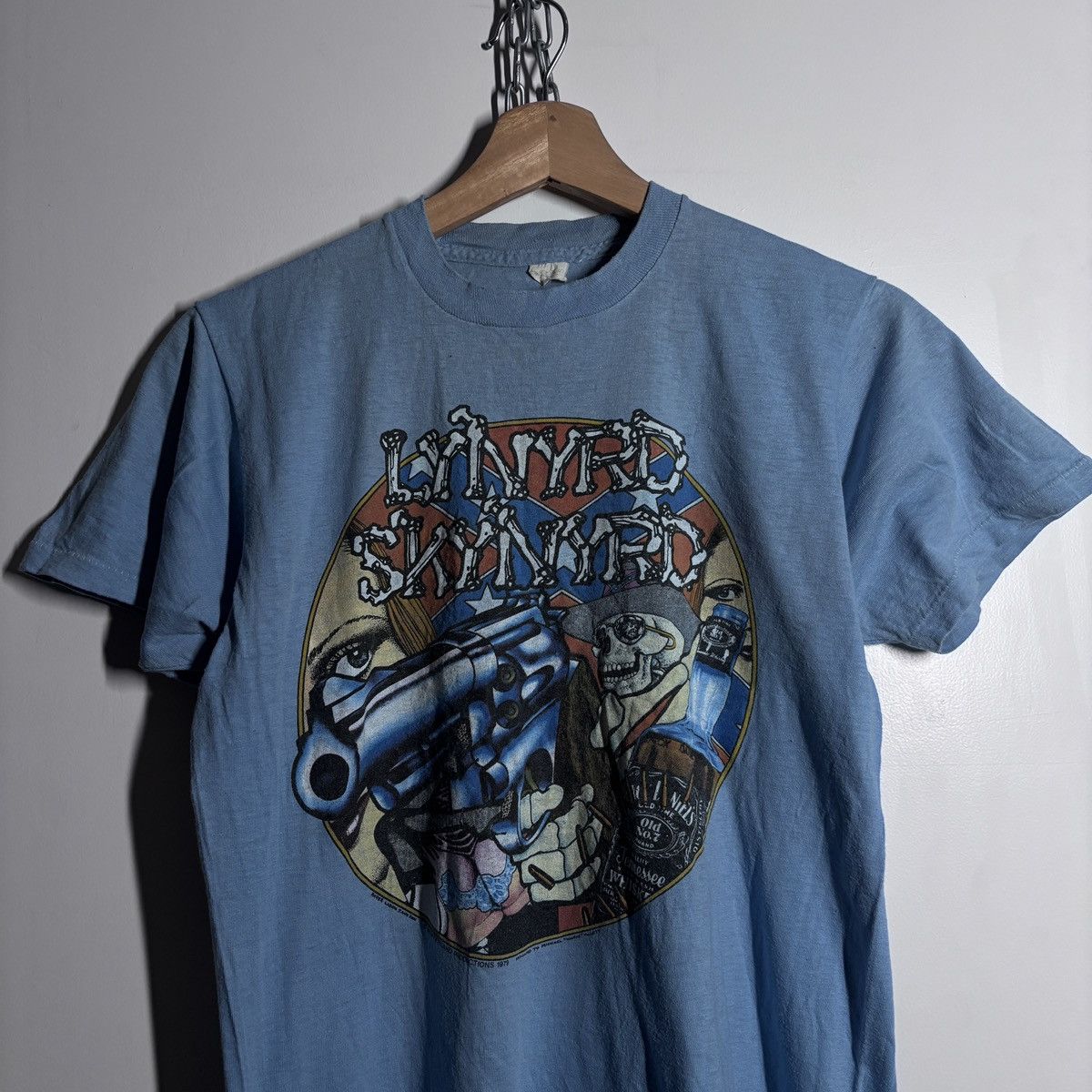 Band Tees Super rare lynyrd skynyrd 70s tshirt Size US M / EU 48-50 / 2 - 1 Thumbnail
