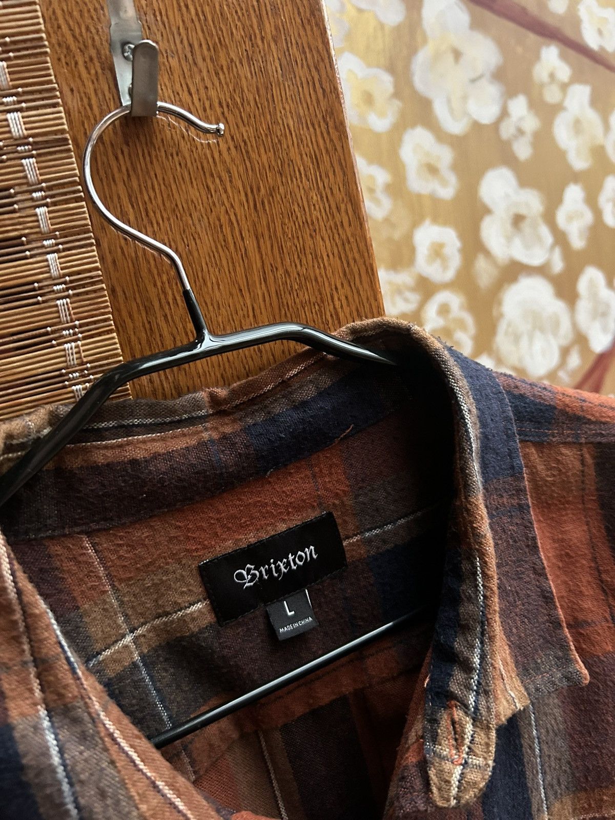 Brixton Brixton Bowery Flannel Long Sleeve Shirt Size US L / EU 52-54 / 3 - 4 Thumbnail