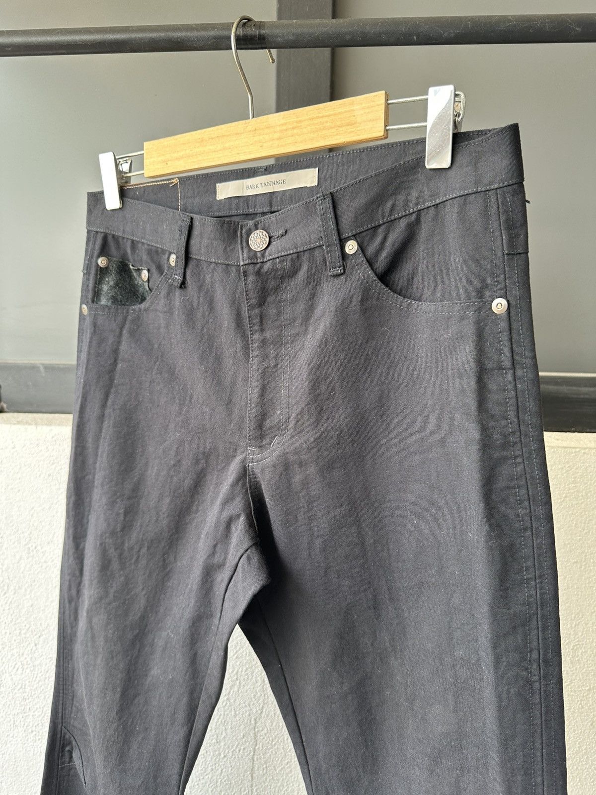 Japanese Brand Early 00’s Bark Tannage Japan canvas craftsmanship pants Size US 30 / EU 46 - 23 Thumbnail