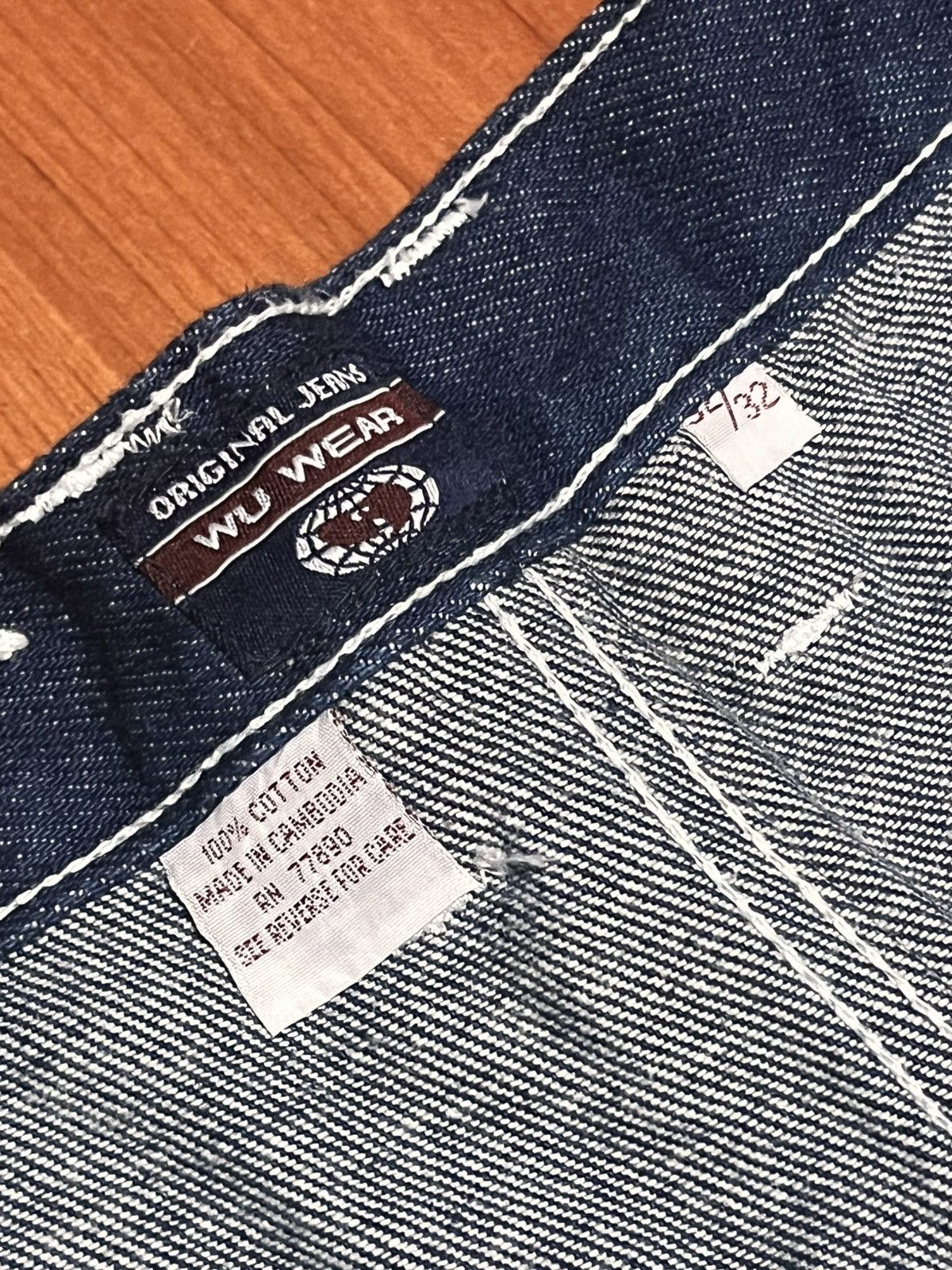 Wu-Tang Clan Vintage Rare Wu-wear Y2K carpenter jeans Size US 33 - 15 Thumbnail