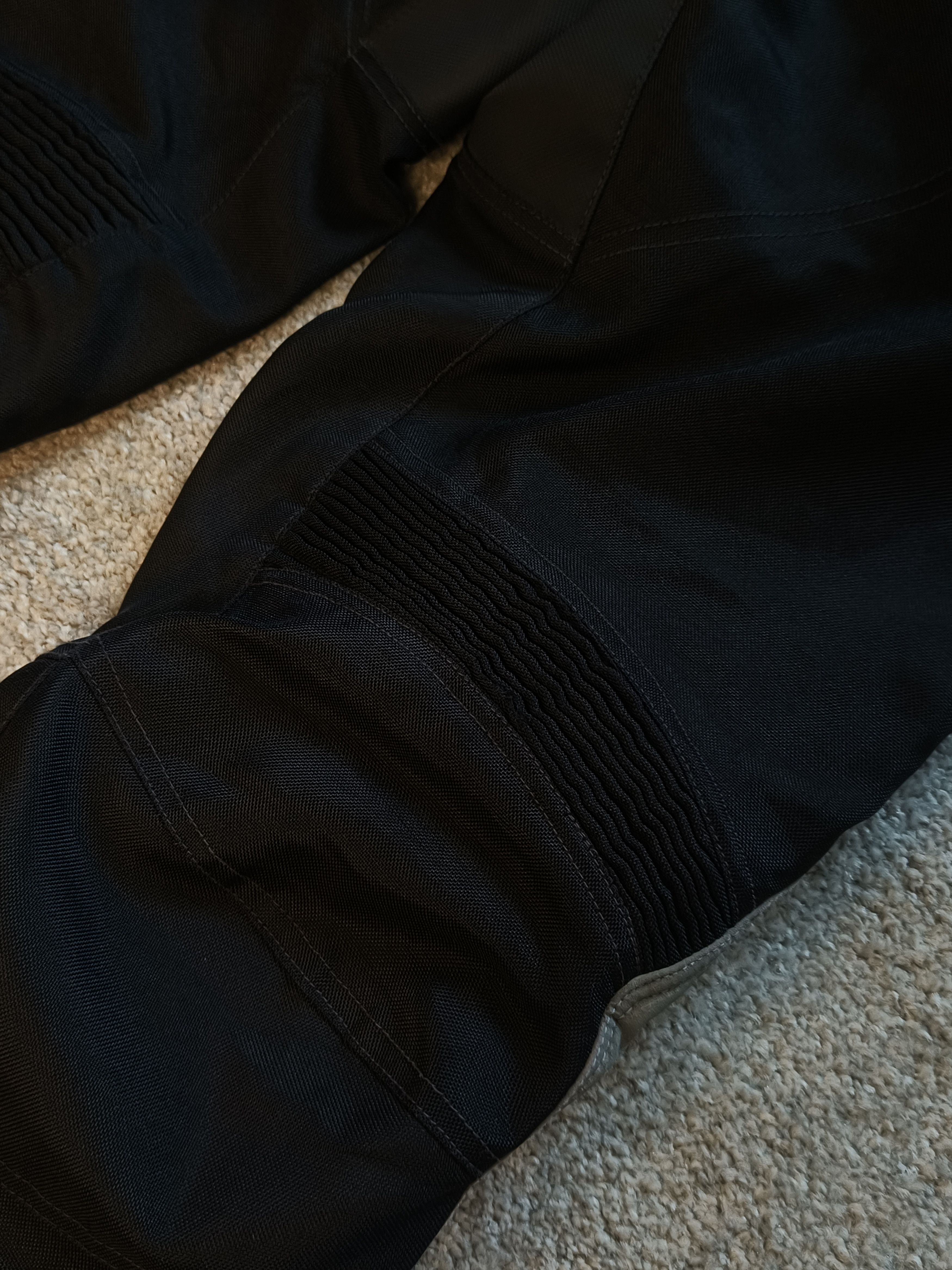 Vintage Held Motorcycle Pants Heavy-duty black textile riding pants Size US 31 - 10 Thumbnail