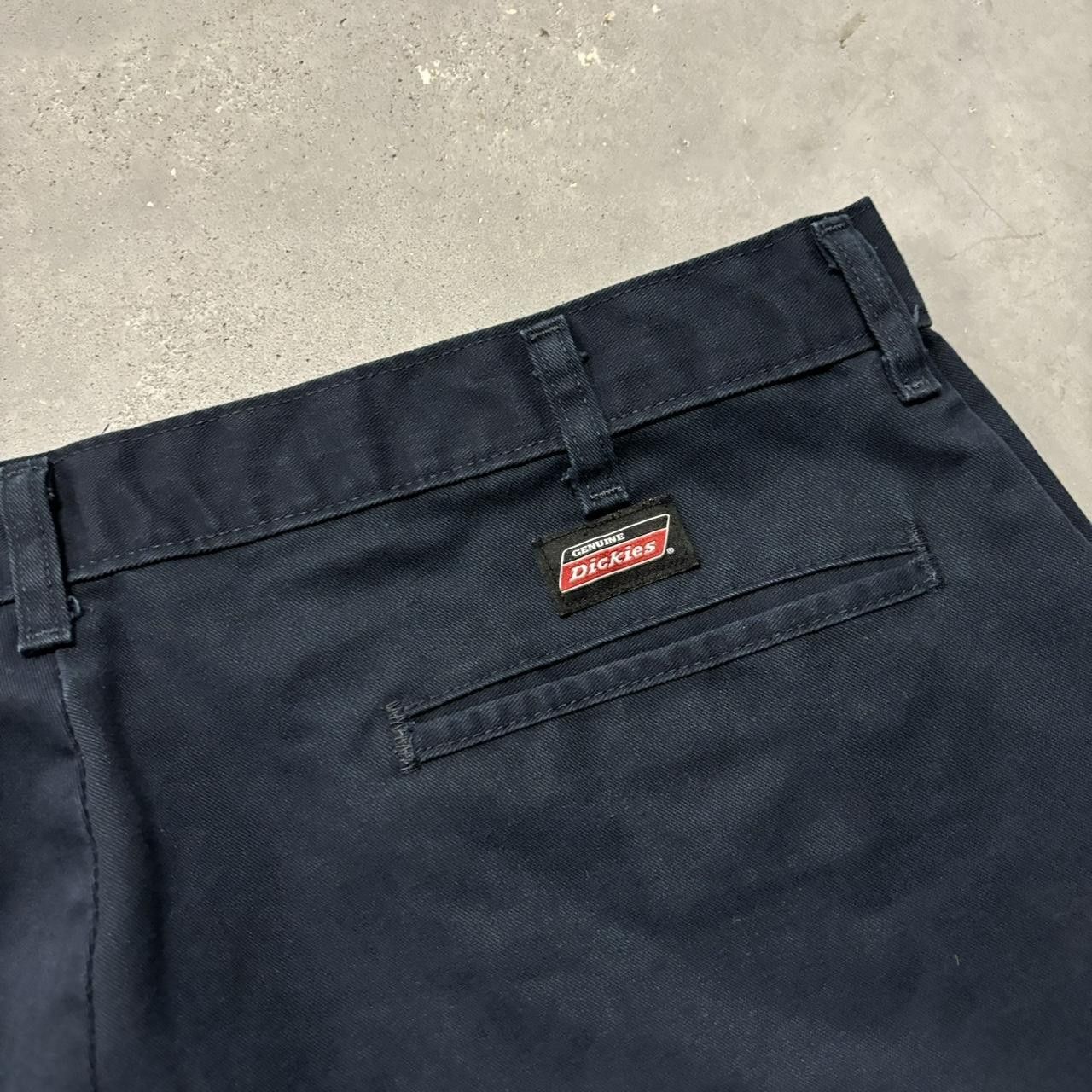 Dickies × Vintage Crazy Vintage Y2K/2000s Baggy Navy Blue Dickies Skater Workwear Cargo Pants! Size US 36 / EU 52 - 7 Thumbnail